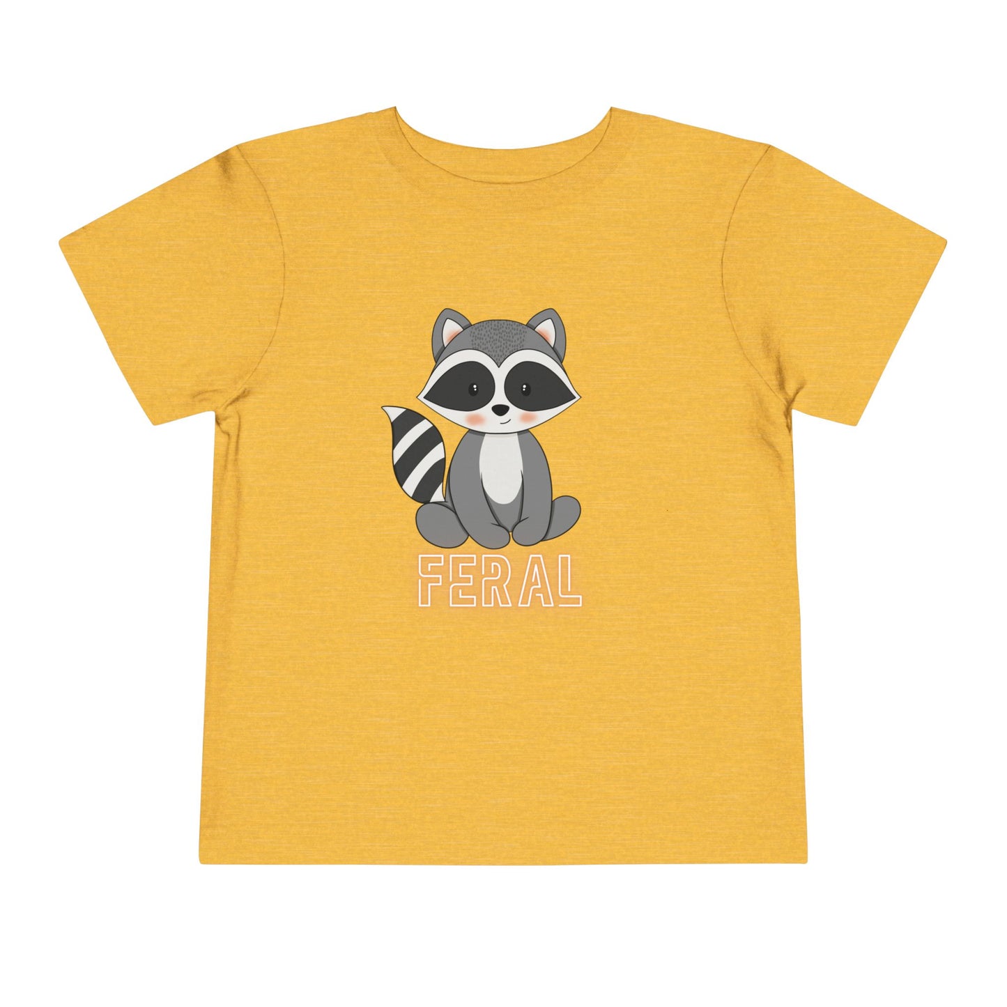 Feral Baby Raccoon Funny Toddler Tee
