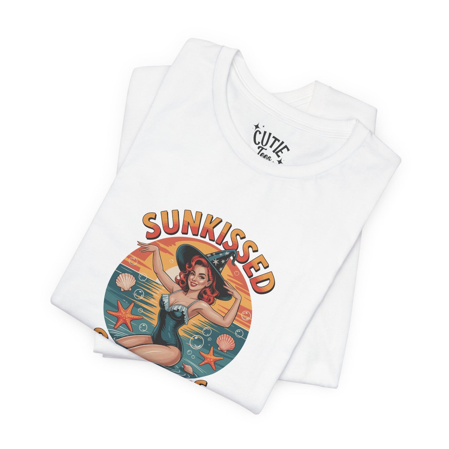 Sunkissed Sorceress Tee, Sun-Inspired T-Shirt, Witchy Apparel, Summer Fashion, Vintage Style Top, Gifts for Her