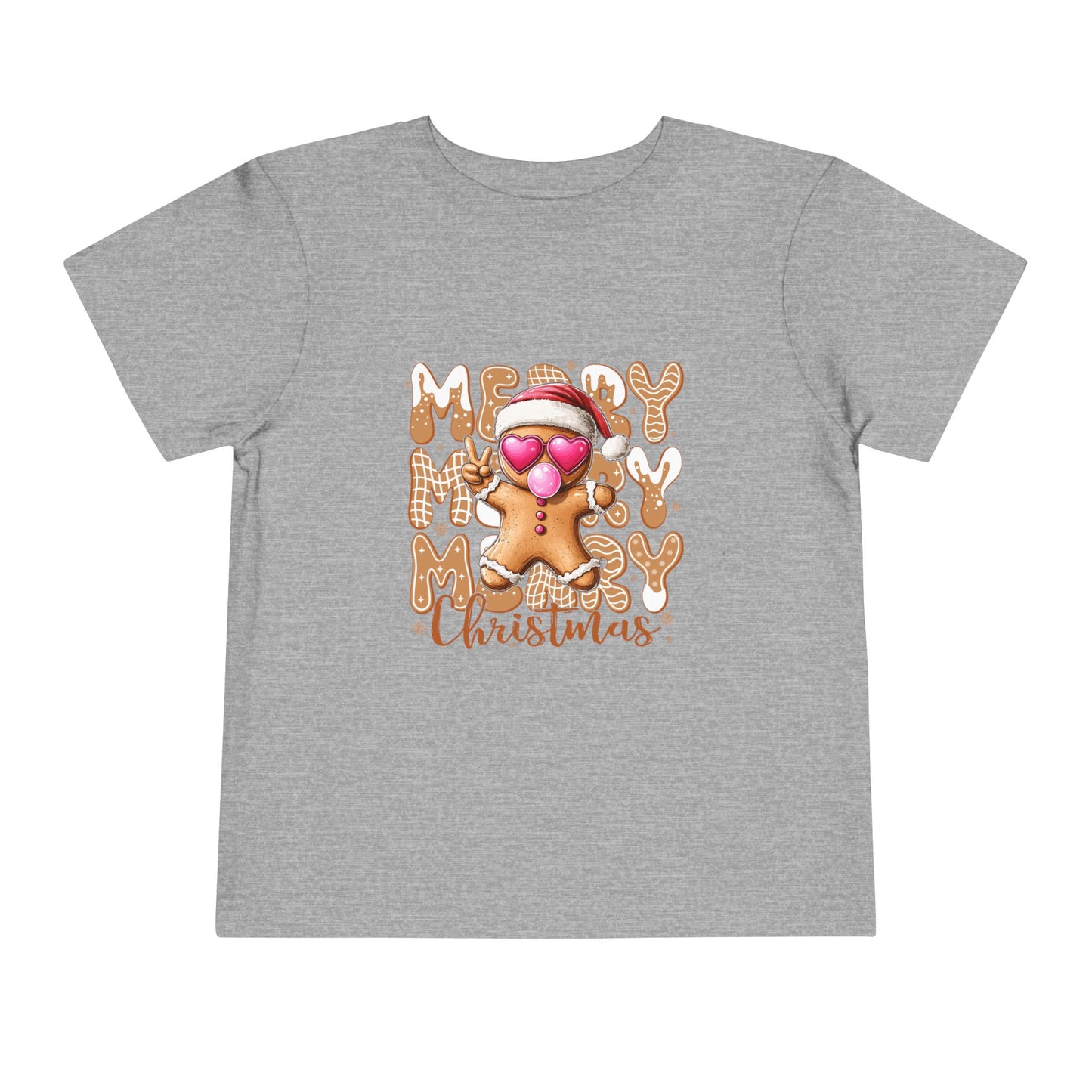 Gingerbread Merry Toddler Tee