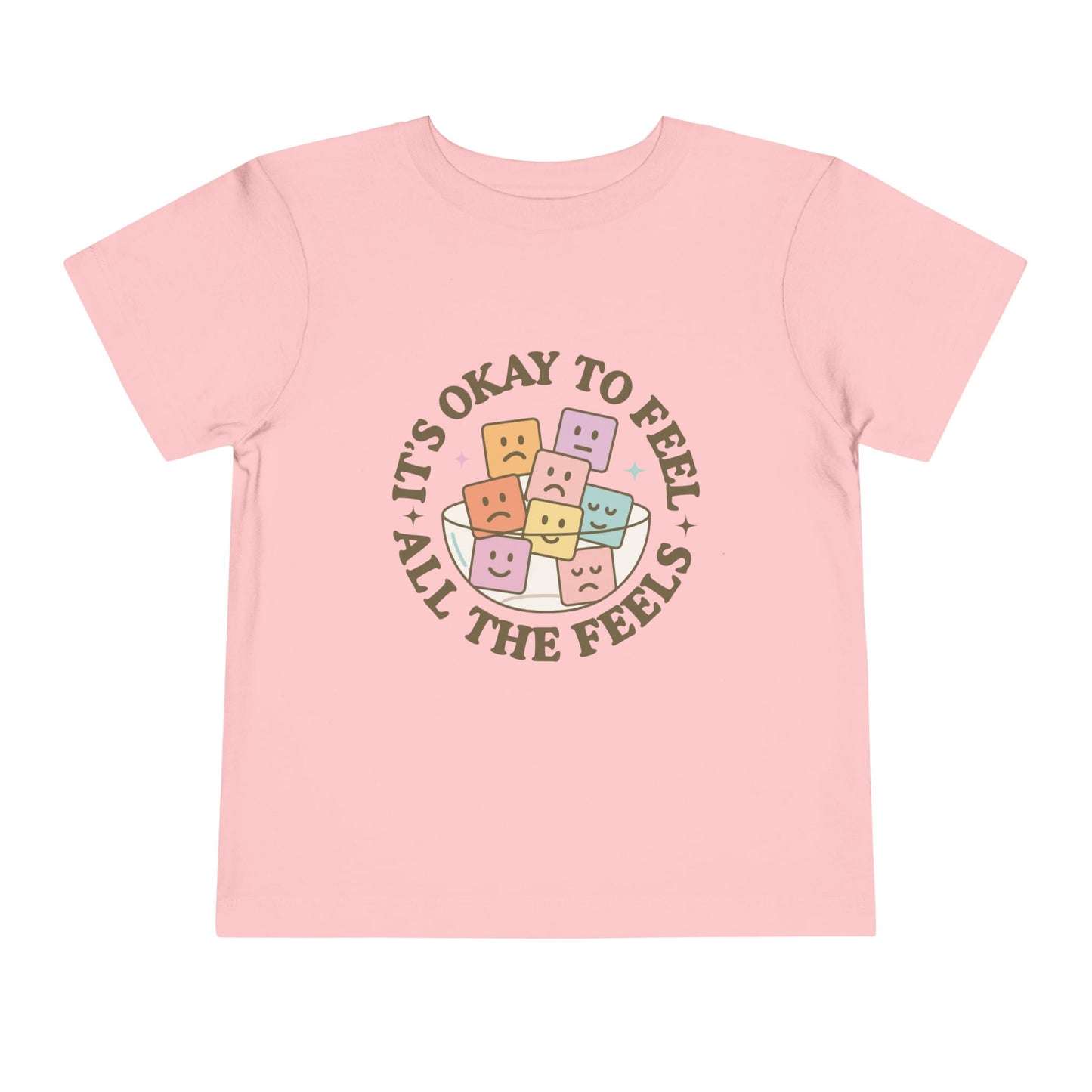 Emotional Support Toddler Tee, Cute Kids Shirt, Feelings Graphic Tee, Gift for Toddlers, Positive Vibes T-Shirt, Children's Apparel