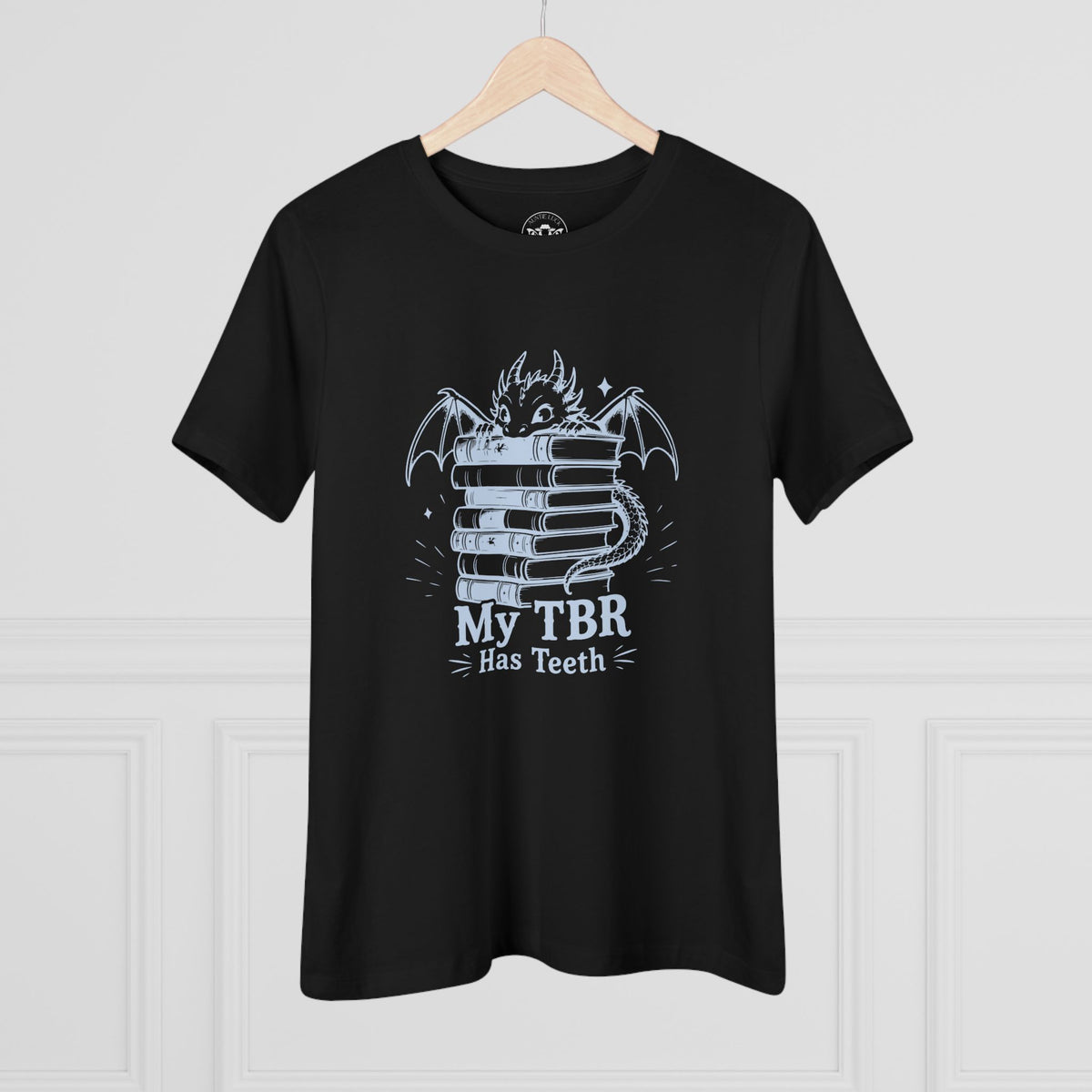 Book Dragon T‑Shirt — "My TBR Has Teeth" Graphic Tee for Readers