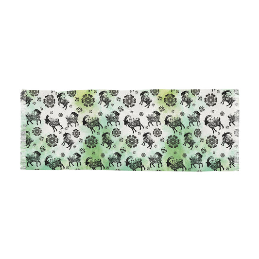 Scandinavian Goat Light Scarf