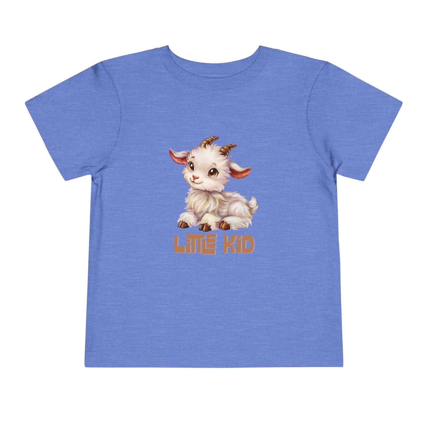 Little Kid Toddler Tee - Baby Goat Pun Shirt - Bella+Canvas - Goat Lover Gift