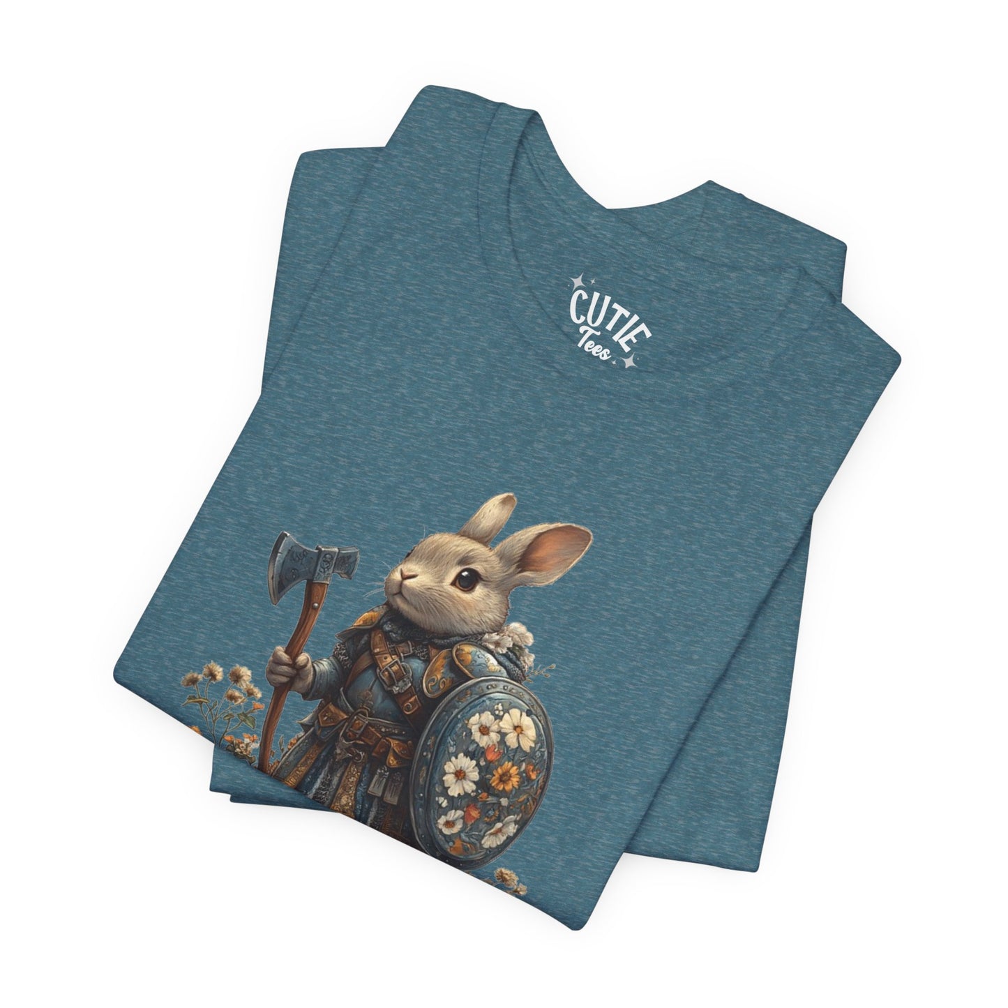 Warrior Rabbit Tee | Perfect for Animal Lovers, Gifts, Casual Wear, the Great Outdoors, and the Adventurous Spirit