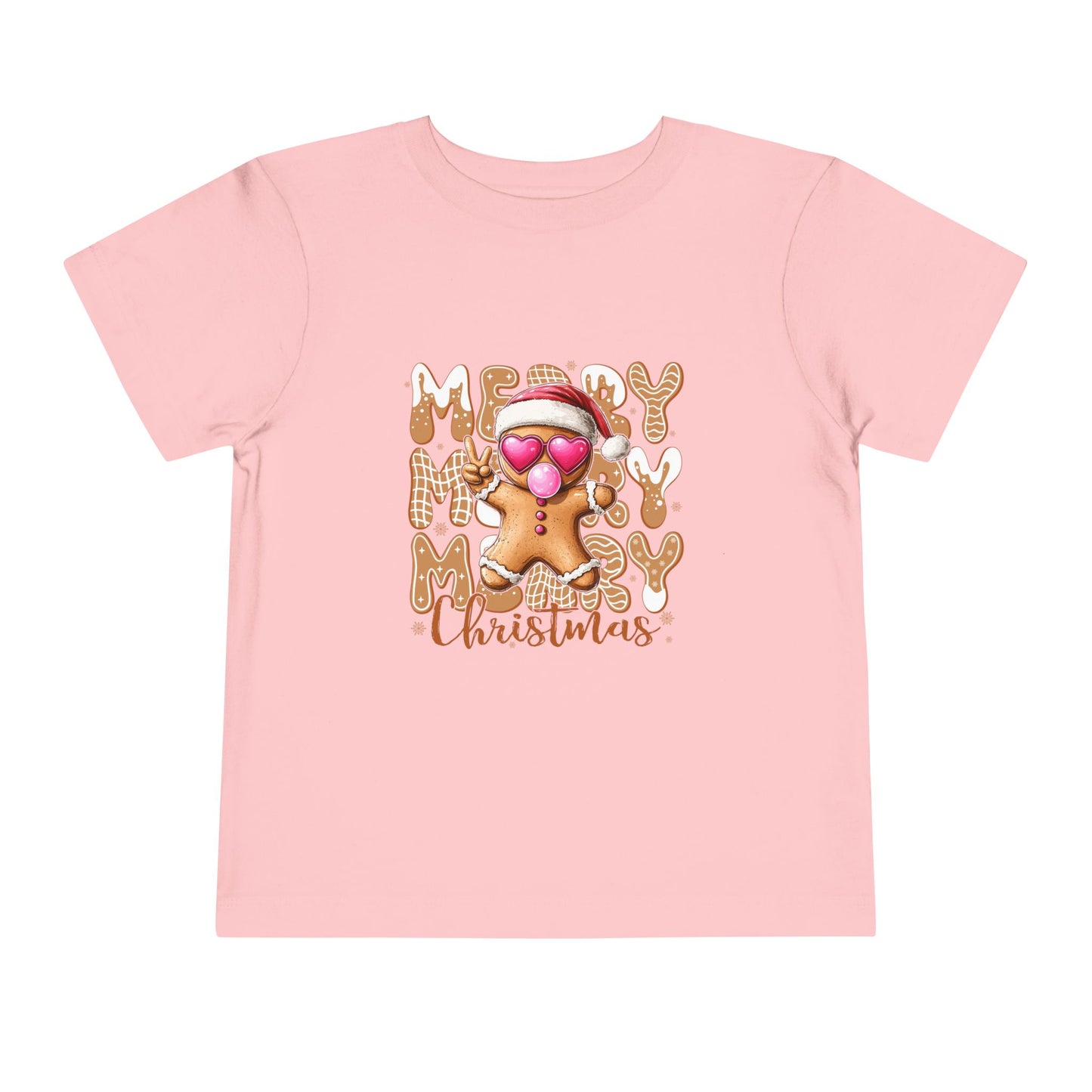 Gingerbread Merry Toddler Tee