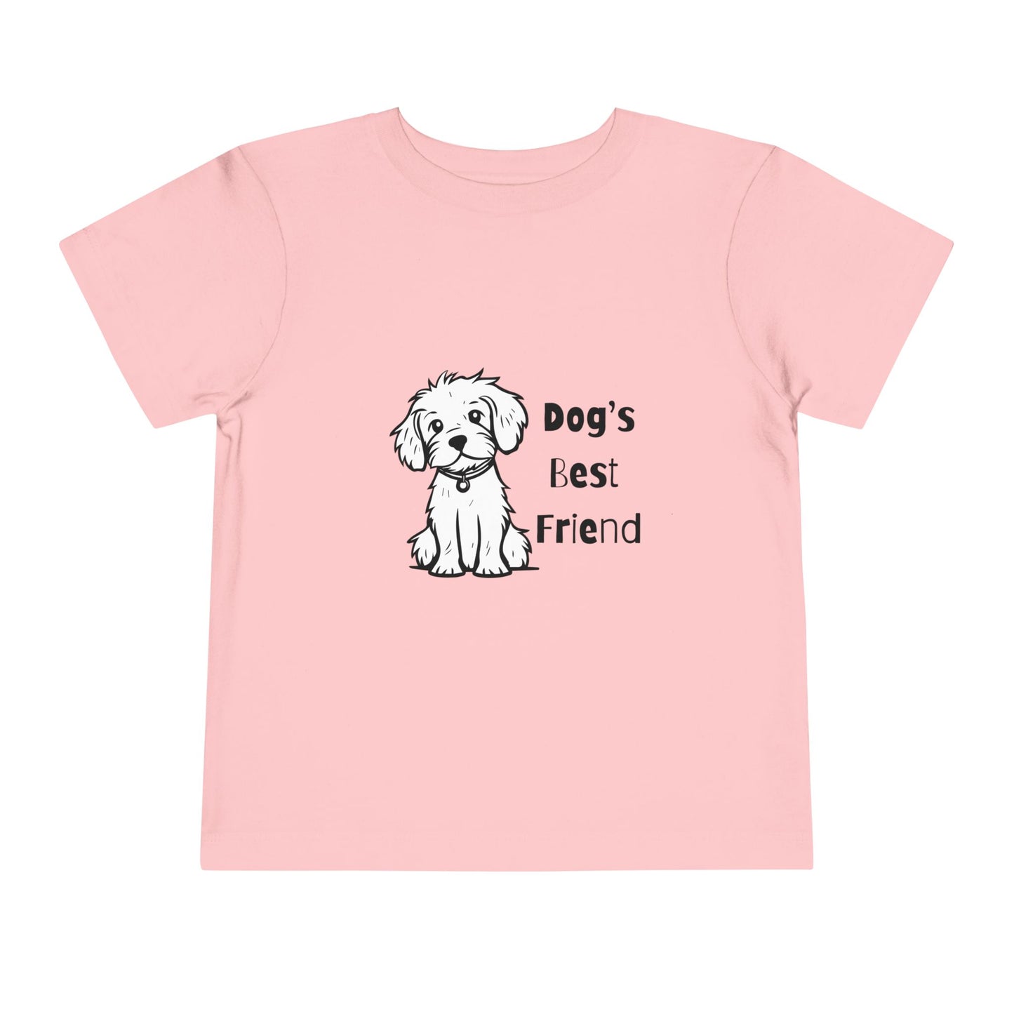 Dog's Best Friend Puppy Design Toddler T-Shirt