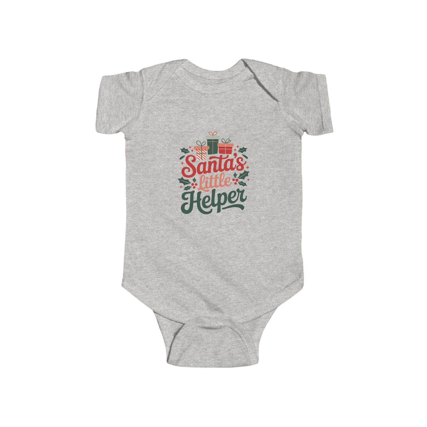 Santa's Little Helper Baby Onesie - First Christmas