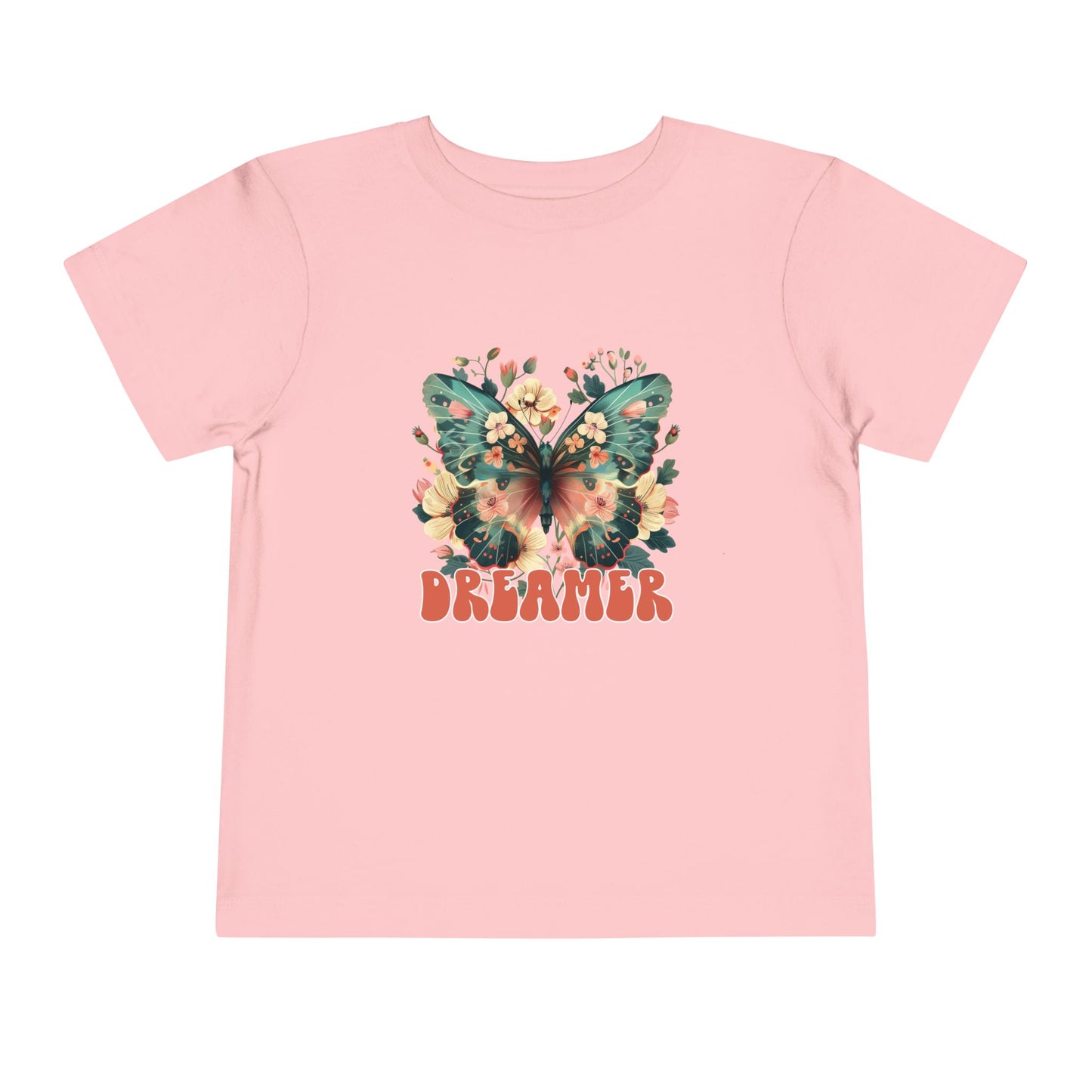 Boho Butterfly Toddler Tee - Dreamer