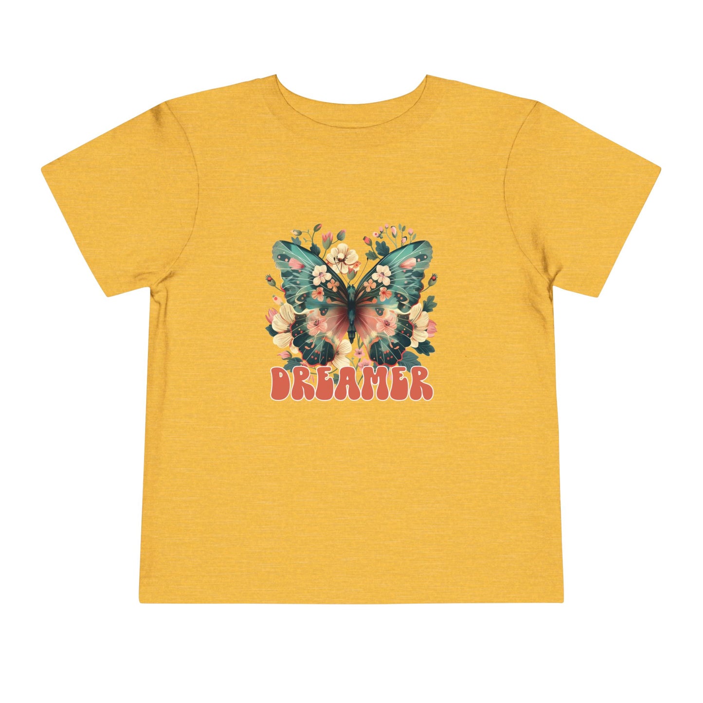 Boho Butterfly Toddler Tee - Dreamer