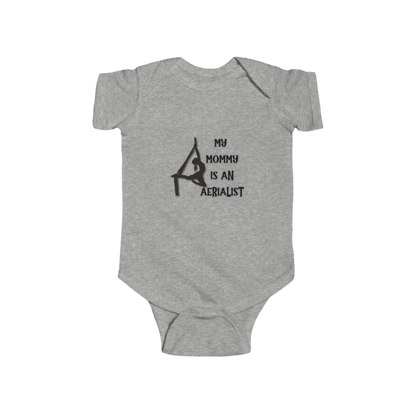 My Mommy Is An Aerialist Infant Bodysuit, Baby Shower Gift, Cute Baby Outfit, Newborn Essentials, Funny Baby Clothes, Infant Apparel