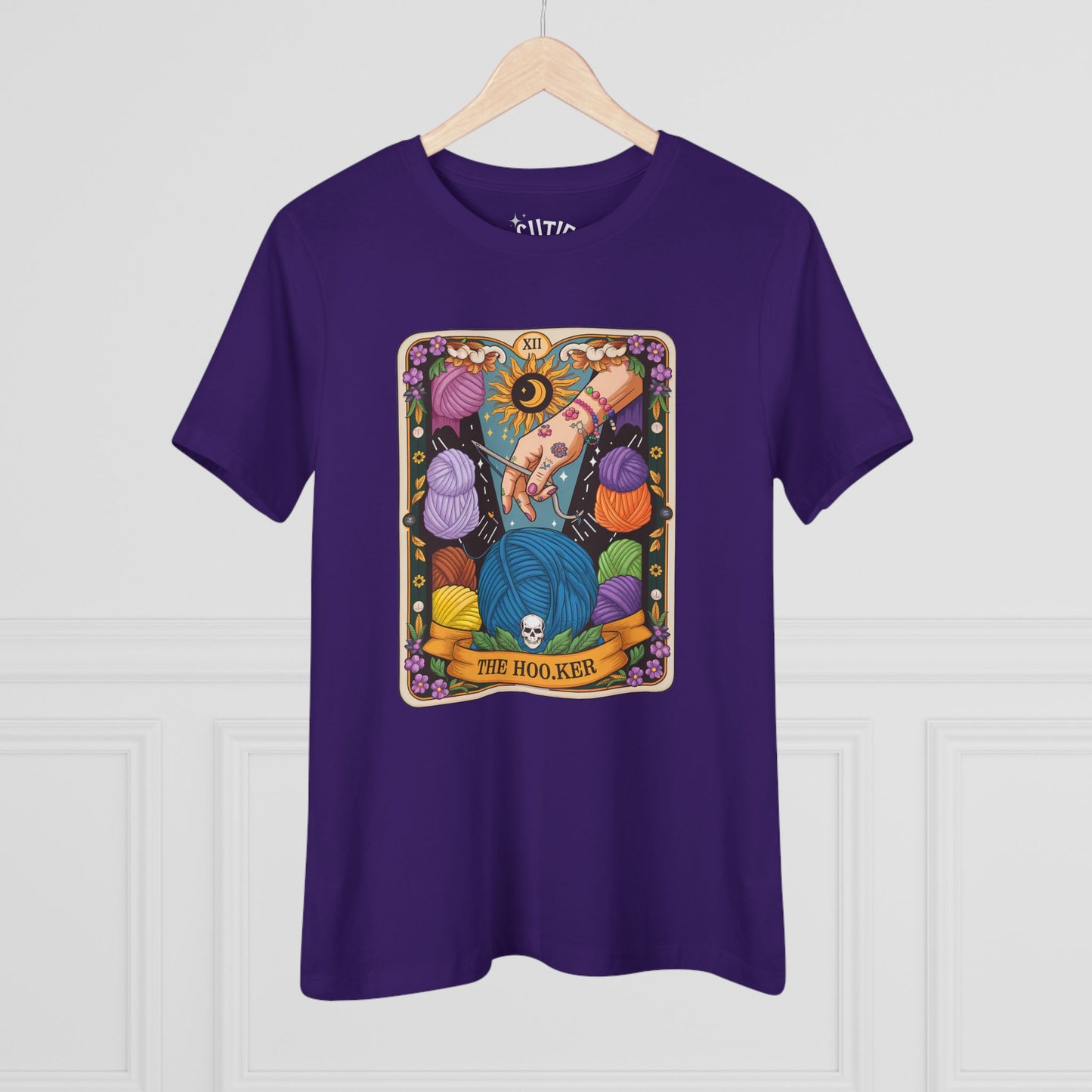 Crochet Tee - The Hooker Tarot Card Shirt