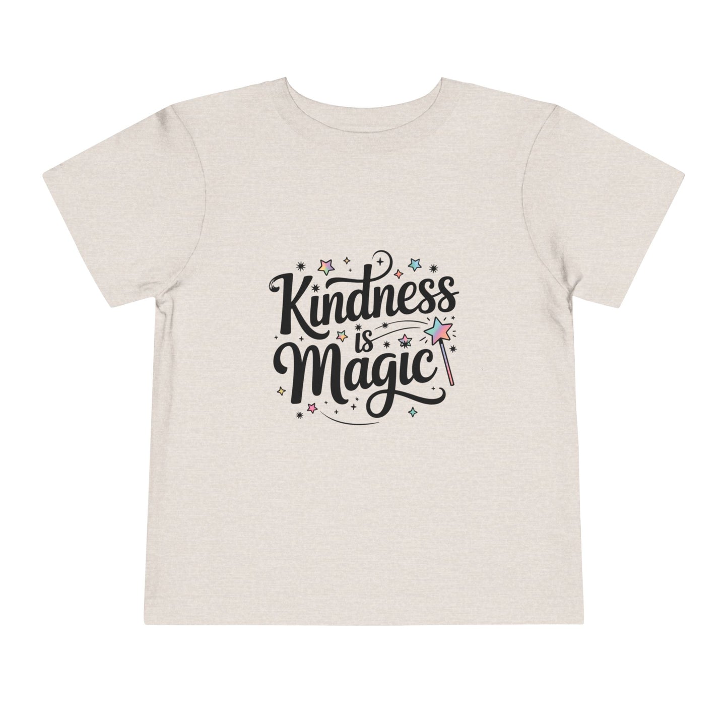 Toddler Tee - Kindness is Magic, Magic Wand & Positive Vibes