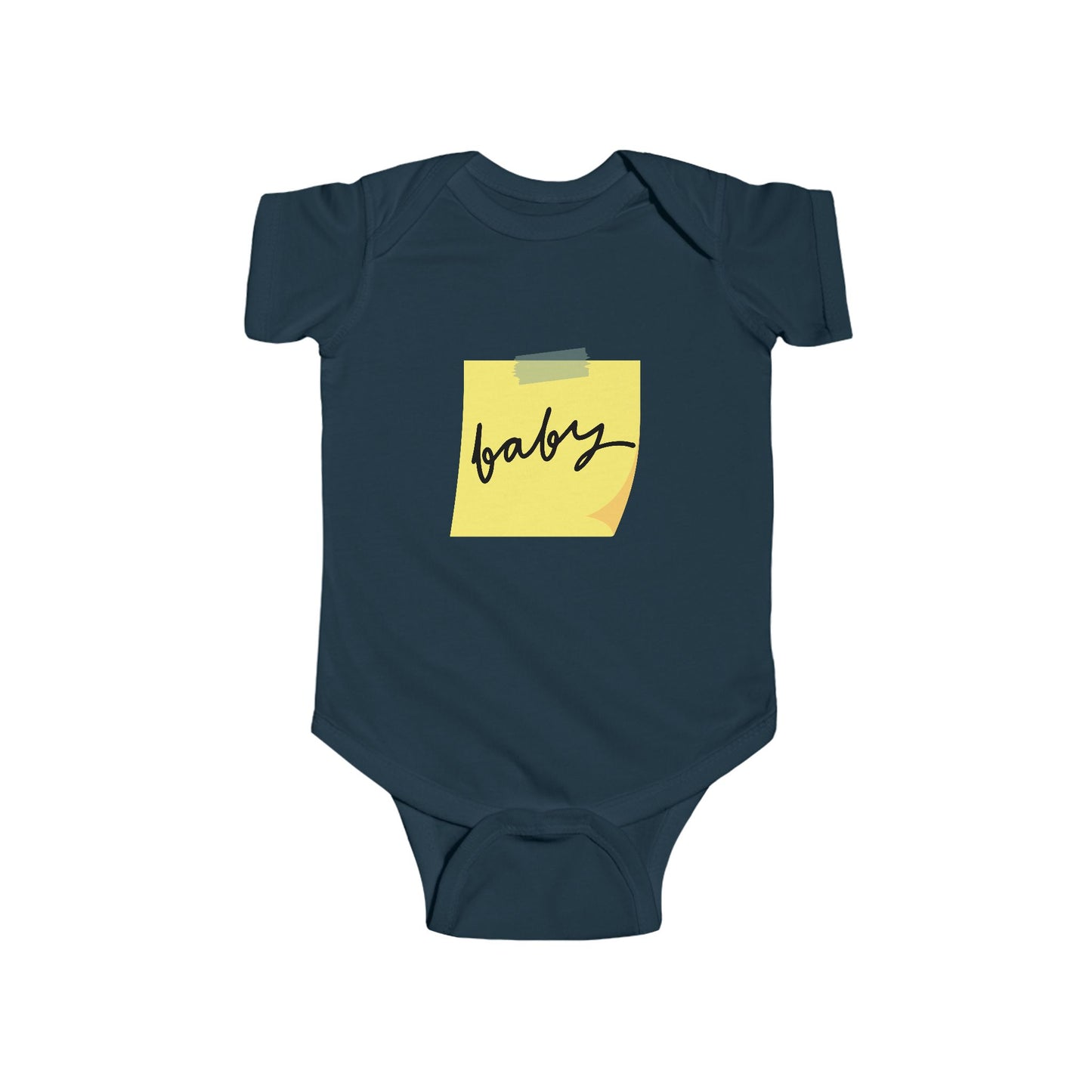 Post-It Note Funny Baby Infant Bodysuit
