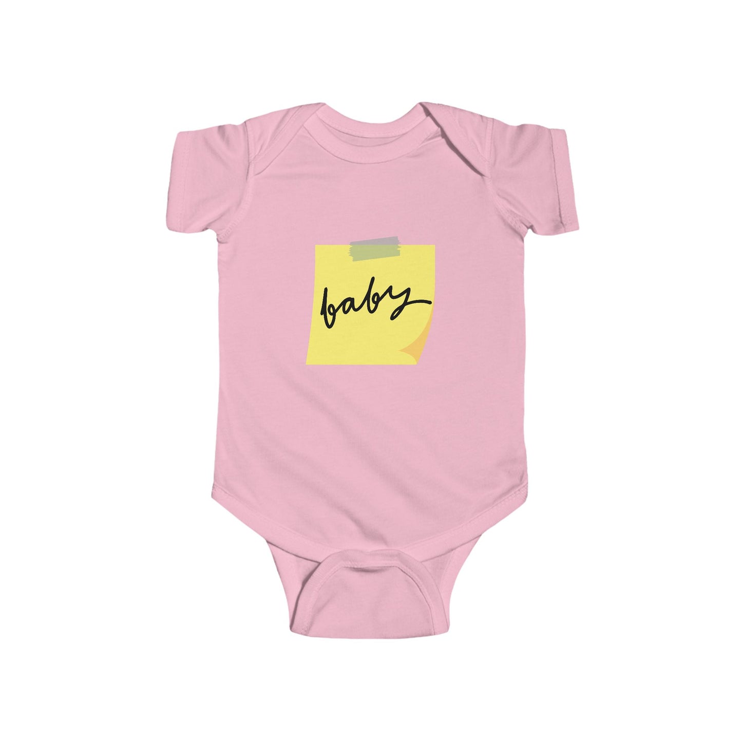 Post-It Note Funny Baby Infant Bodysuit