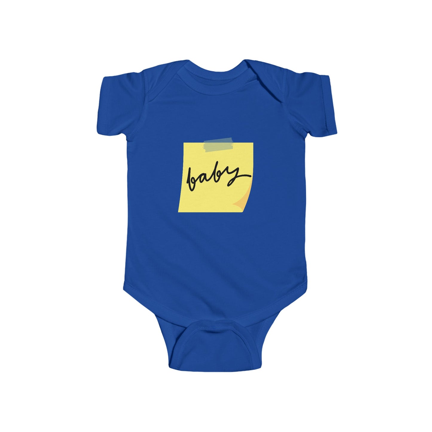 Post-It Note Funny Baby Infant Bodysuit