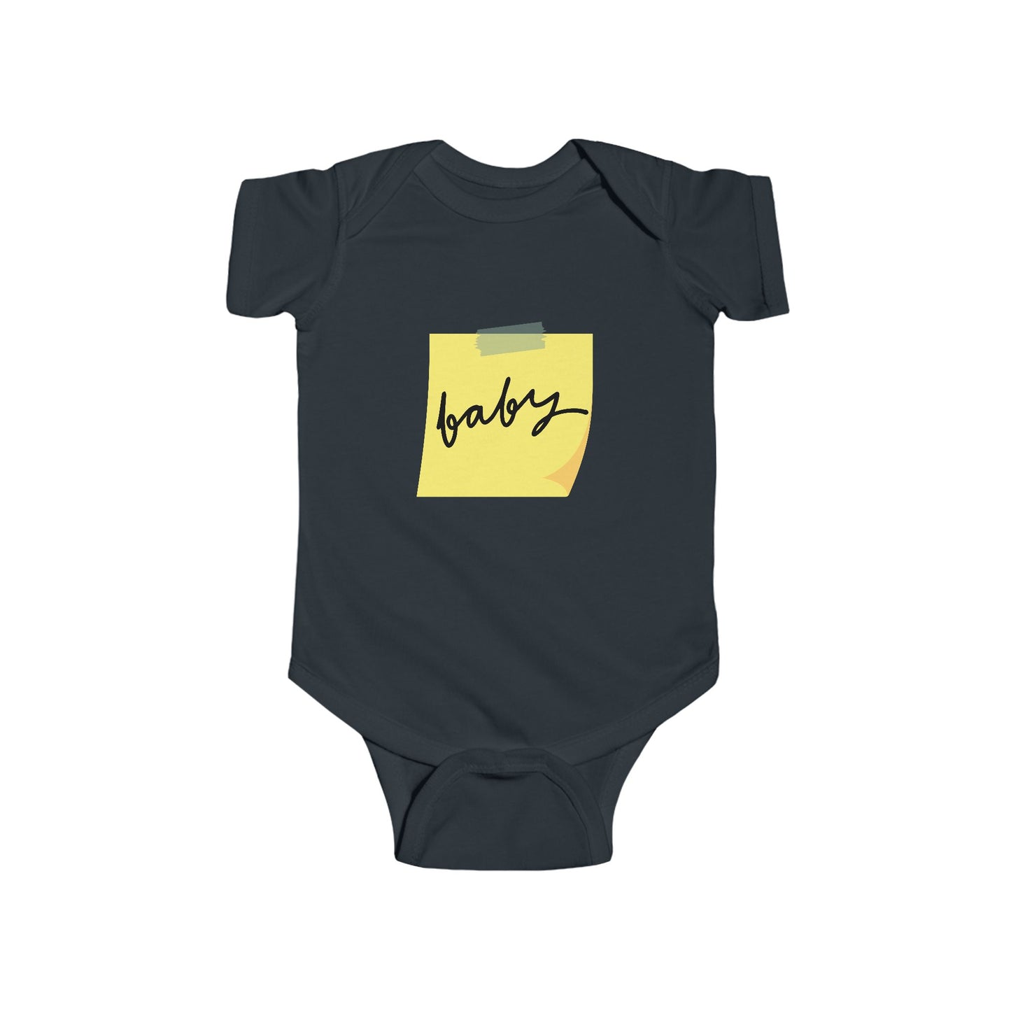 Post-It Note Funny Baby Infant Bodysuit