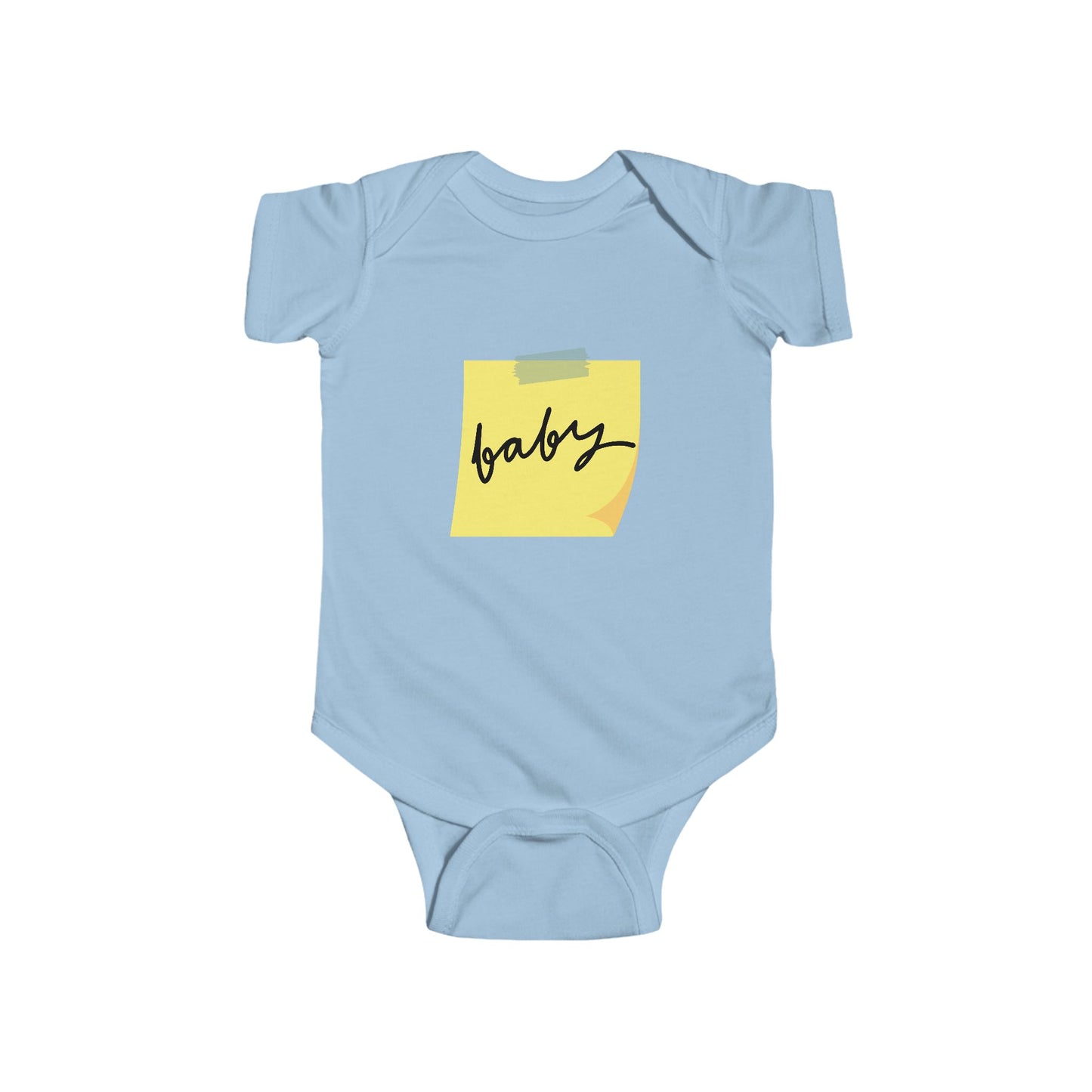 Post-It Note Funny Baby Infant Bodysuit