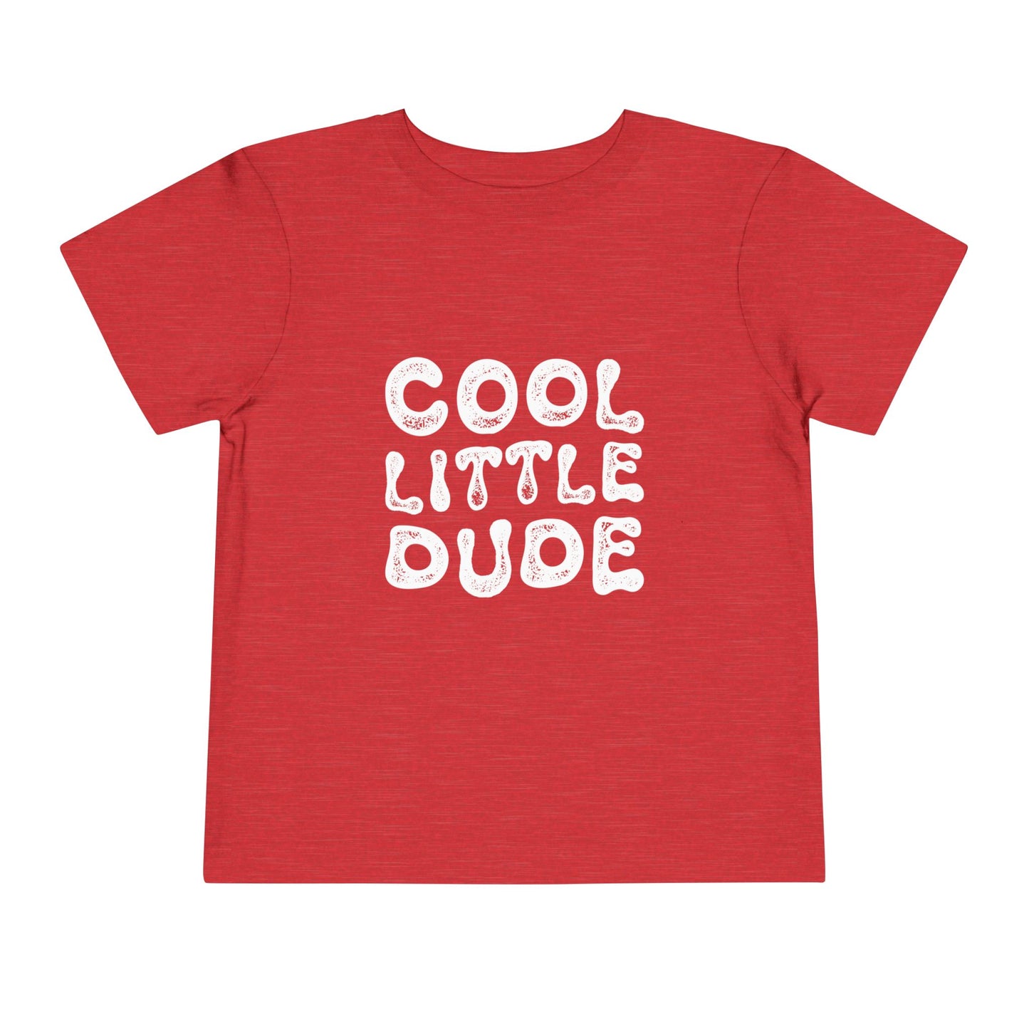 Cool Little Dude Toddler Tee - Retro Design