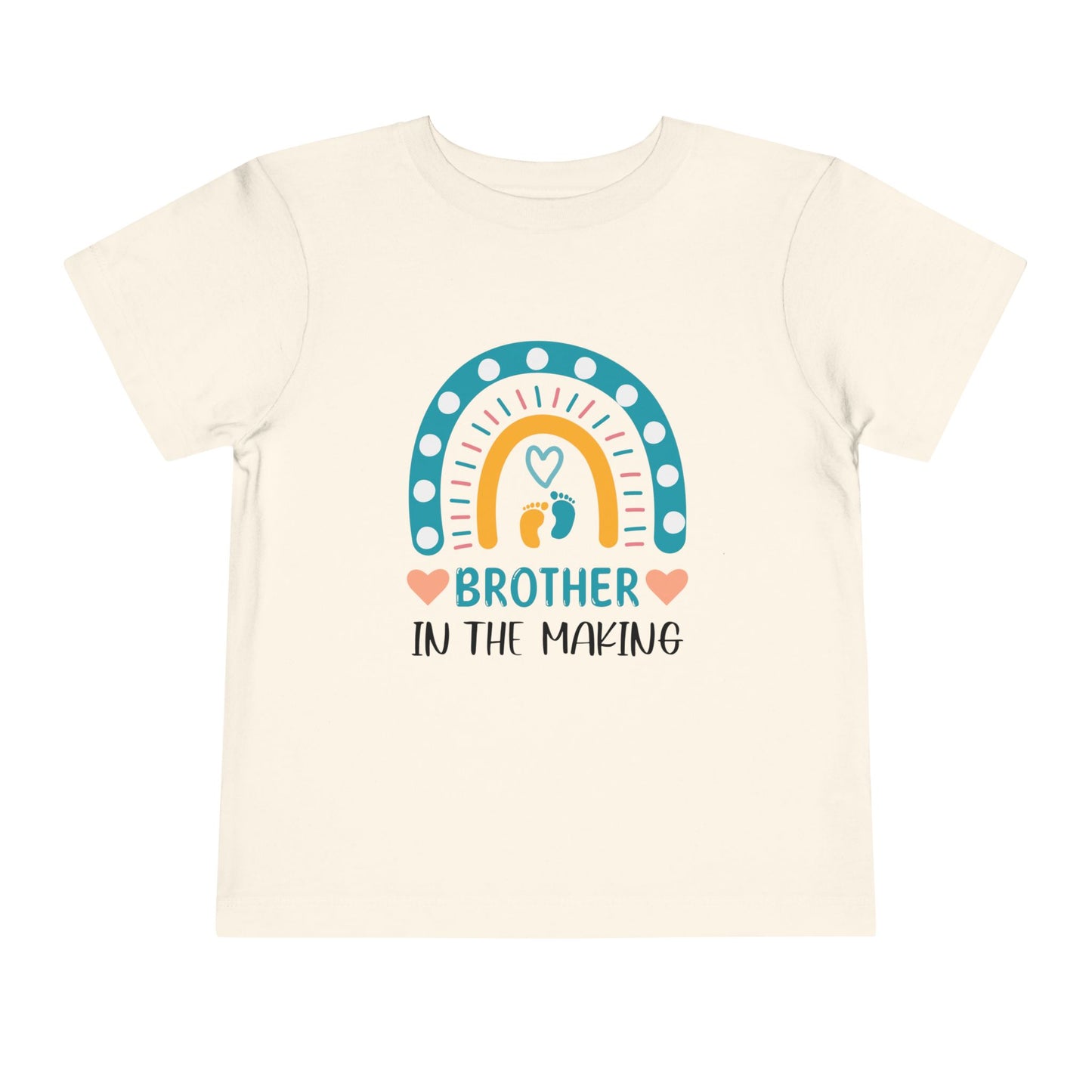 Brother in the Making Toddler Tee, Boho Kids' Short Sleeve Shirt, Baby Shower Gift, Sibling Announcement, Cute Toddler Outfit, Fun Playdate [...]
