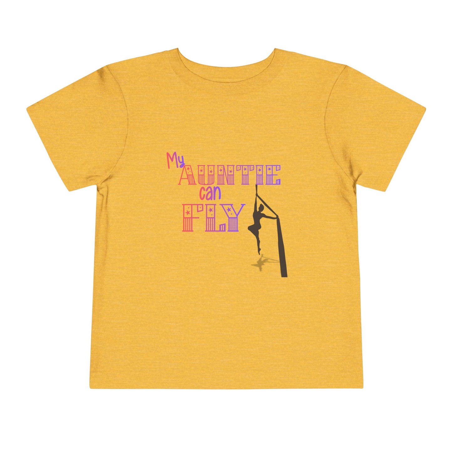 My Auntie Can Fly Aerialist Auntie Gift Toddler T-Shirt