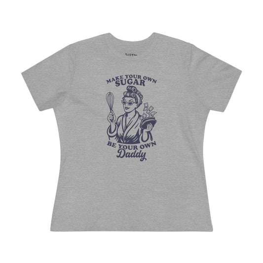 Retro Woman Sugar Daddy Tee - Strong Women Graphic Tee