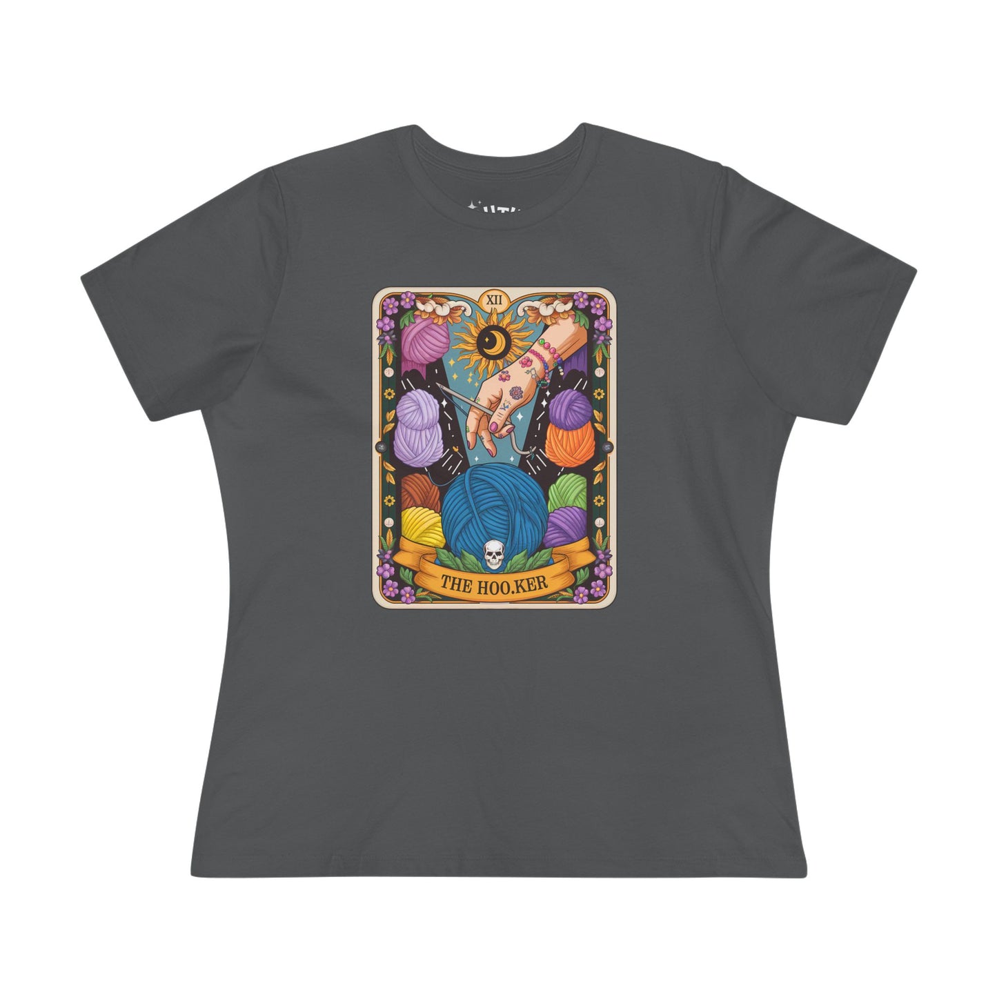 Crochet Tee - The Hooker Tarot Card Shirt