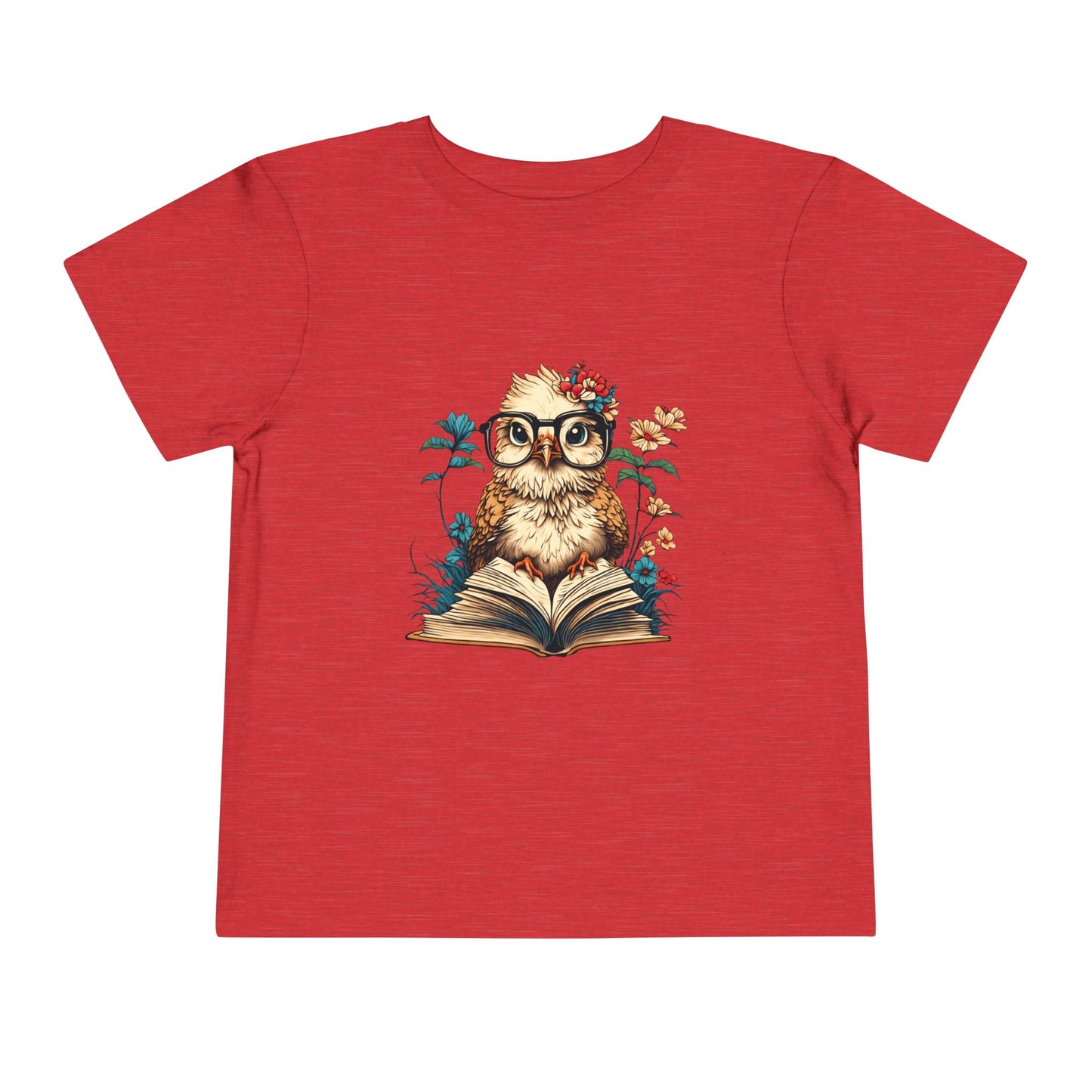 Owl Reading Toddler Tee
