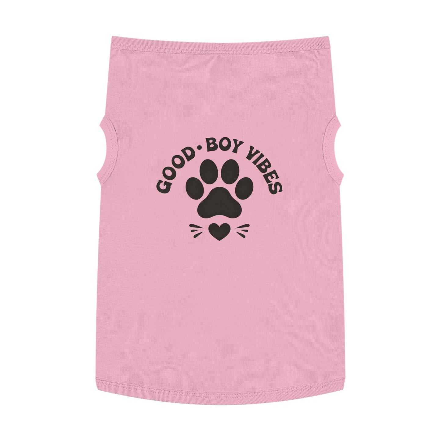 Good Boy Vibes Pet Tank Top, Cute Dog Shirt, Pet Apparel, Dog Lover Gift, Summer Pet Fashion, Gifts for Pet Owners