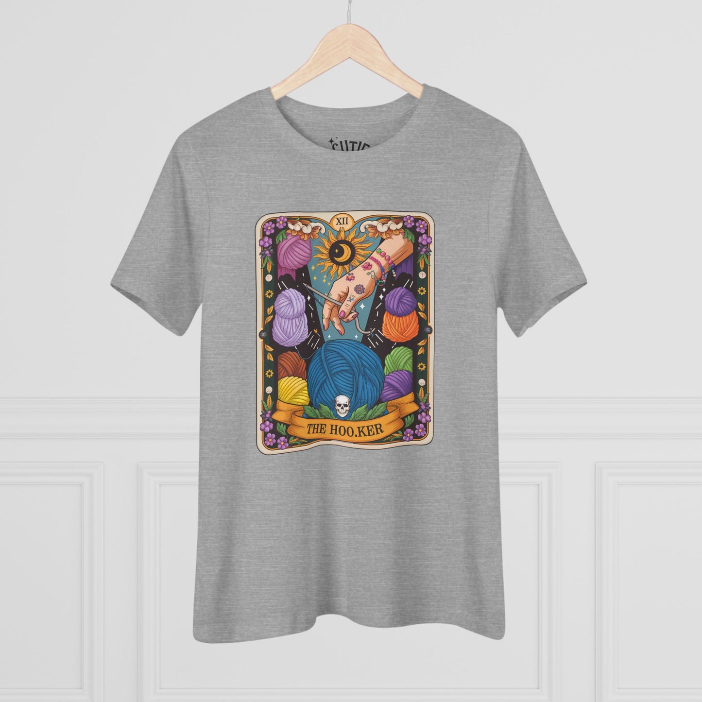 Crochet Tee - The Hooker Tarot Card Shirt