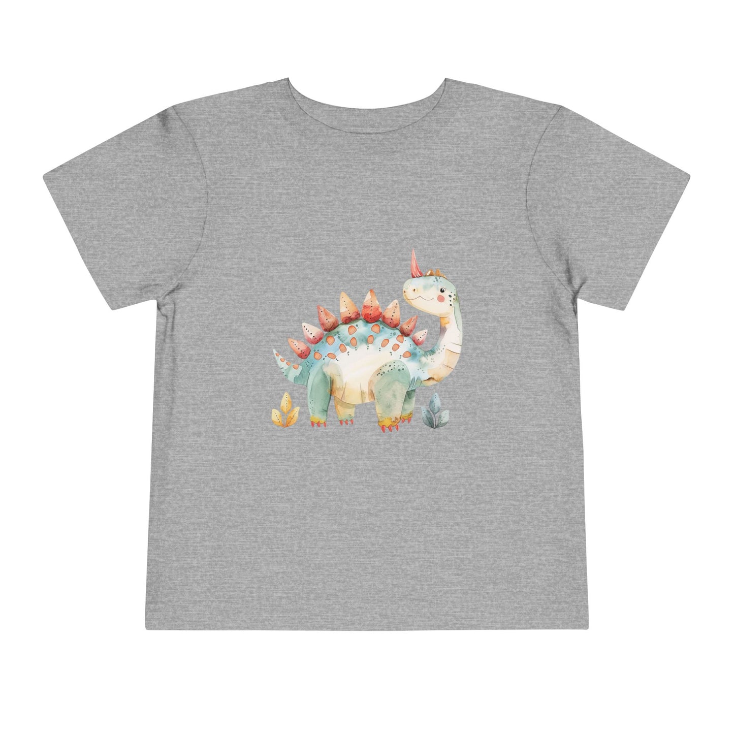 Dinosaur Watercolor Toddler Tee, Cute Dino Shirt, Children's Summer T-Shirt, Baby Birthday Gift, Kid's Fashion