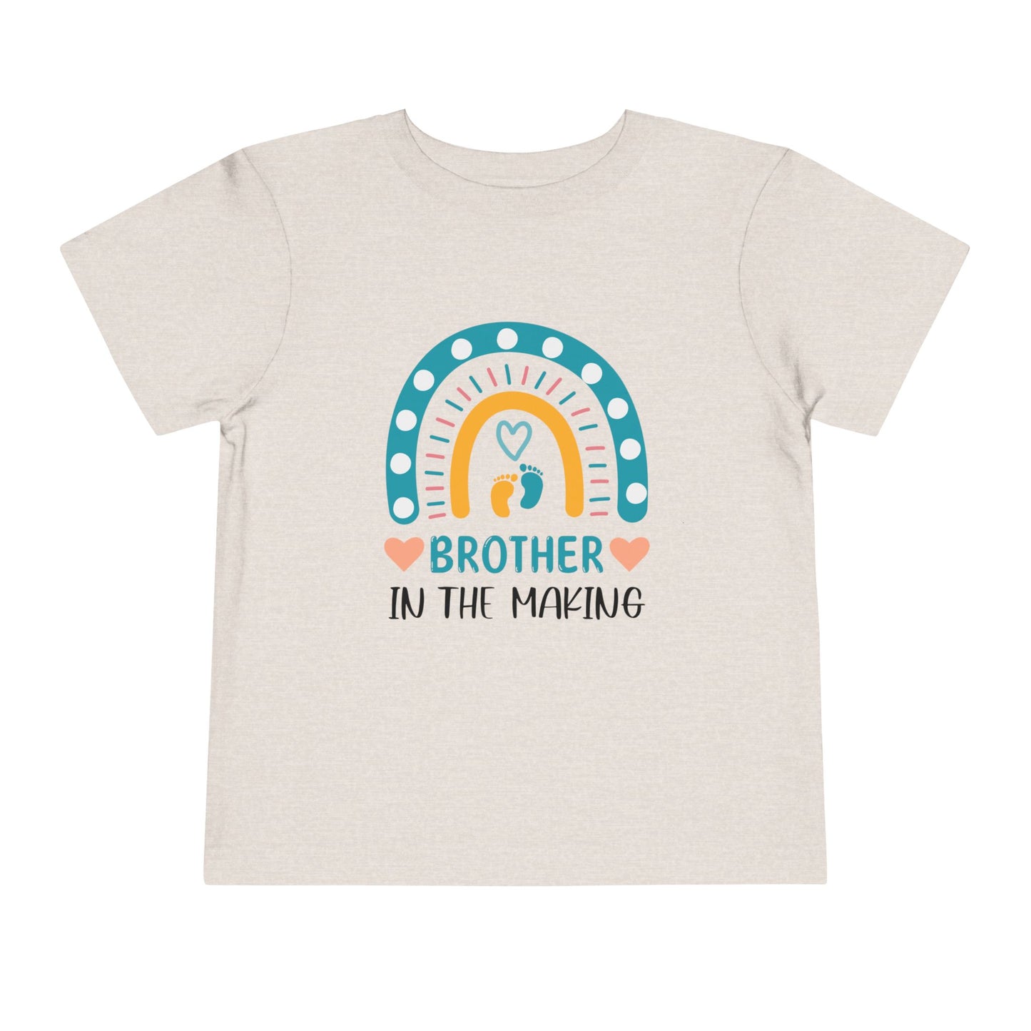 Brother in the Making Toddler Tee, Boho Kids' Short Sleeve Shirt, Baby Shower Gift, Sibling Announcement, Cute Toddler Outfit, Fun Playdate [...]