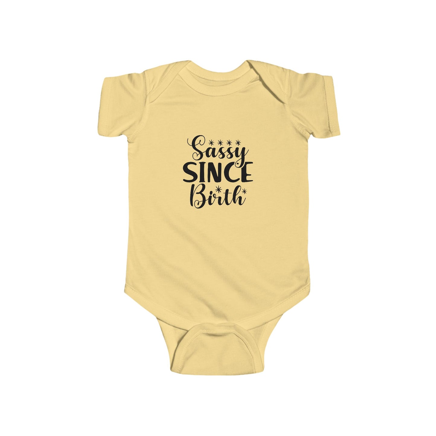 Sassy Since Birth Infant Bodysuit, Cute Baby Onesie, Newborn Gift, Baby Shower Outfit, Fun Toddler Wear, Adorable Baby Apparel