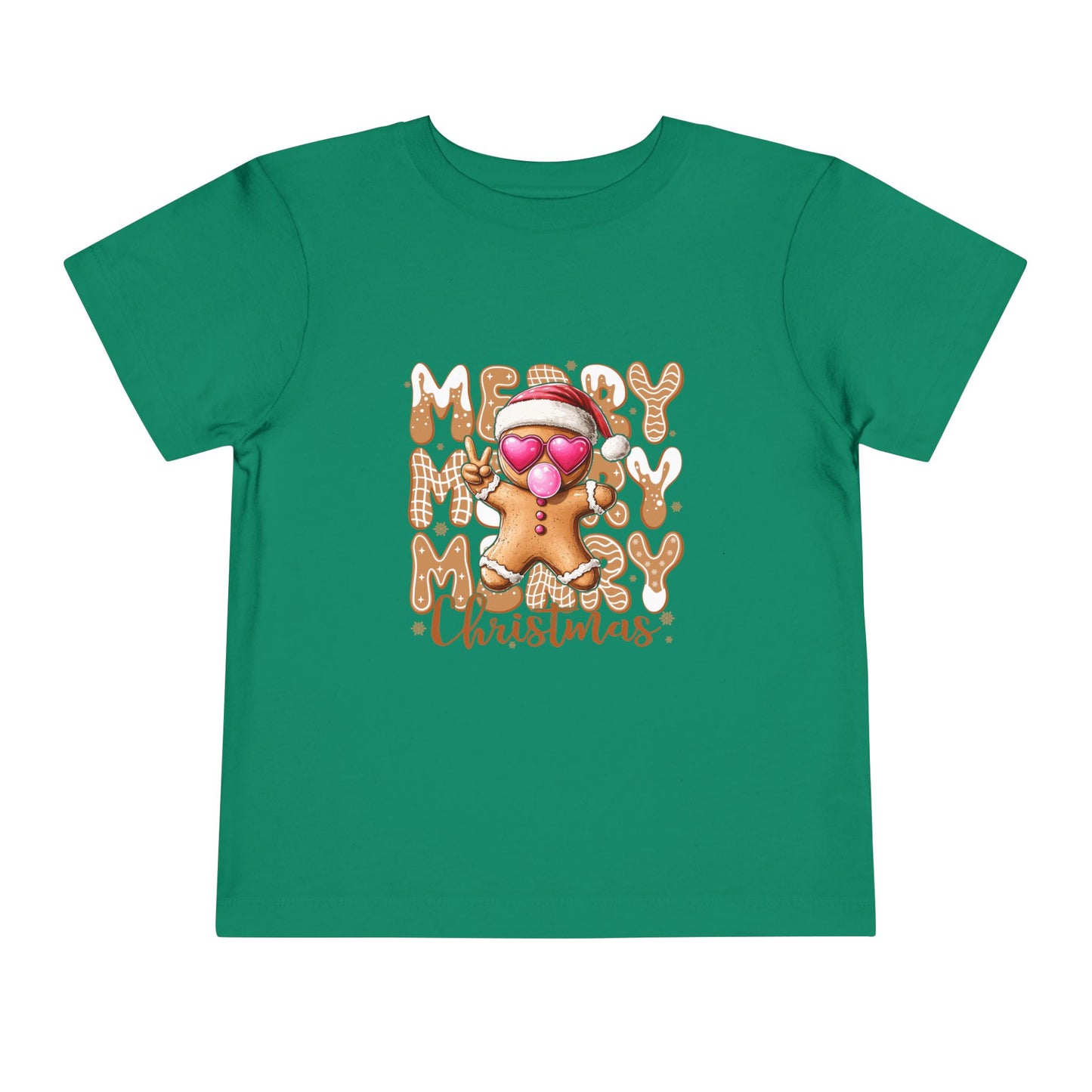 Gingerbread Merry Toddler Tee