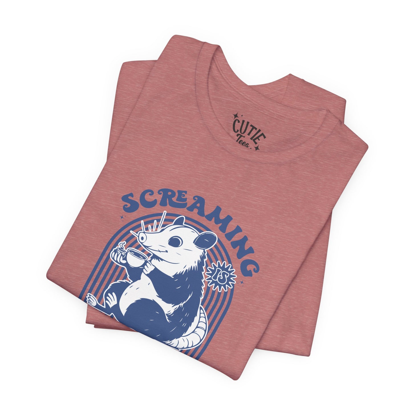 Self Care Possum Tee