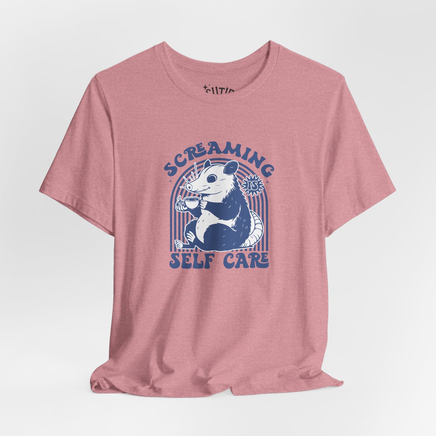 Self Care Possum Tee