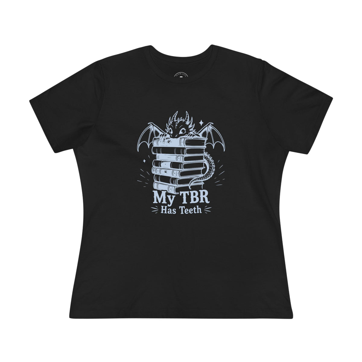 Book Dragon T‑Shirt — "My TBR Has Teeth" Graphic Tee for Readers