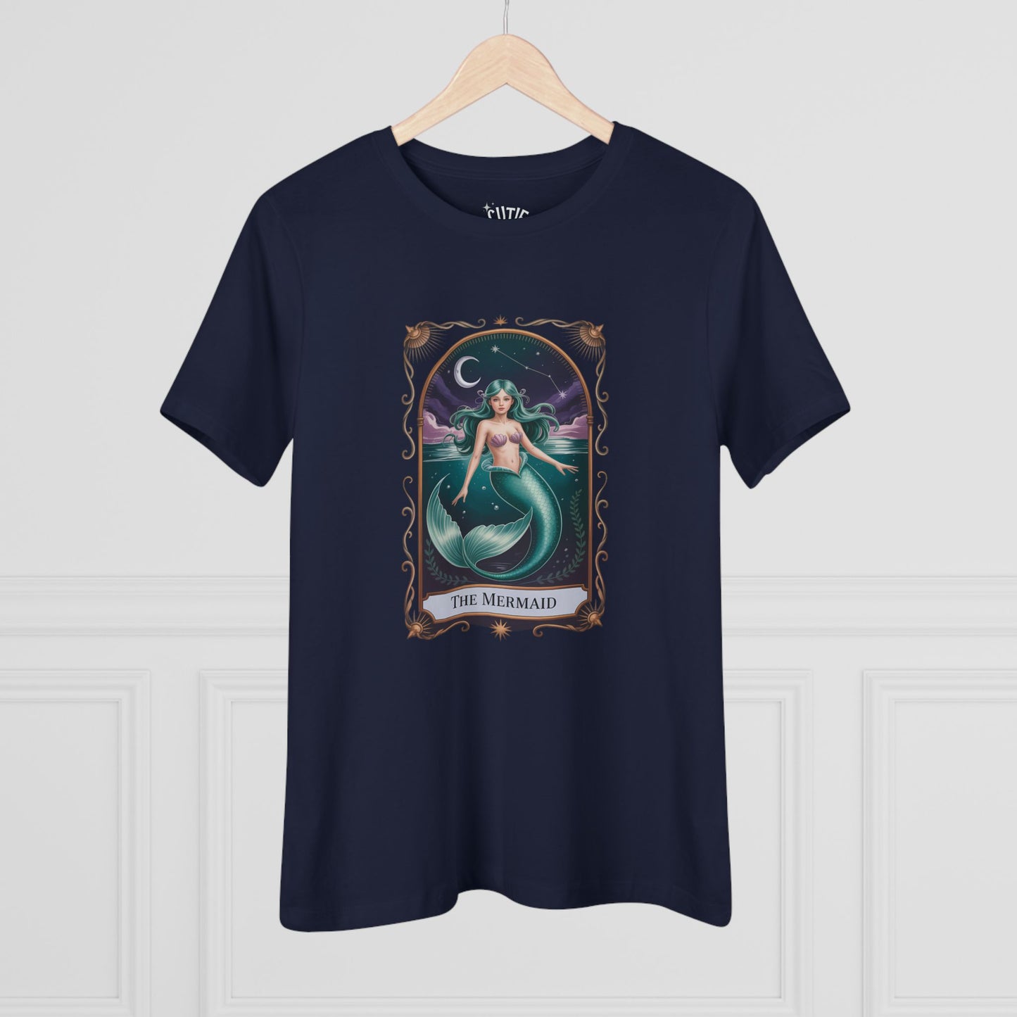 Mermaid Tarot Card Shirt, Women's Tee