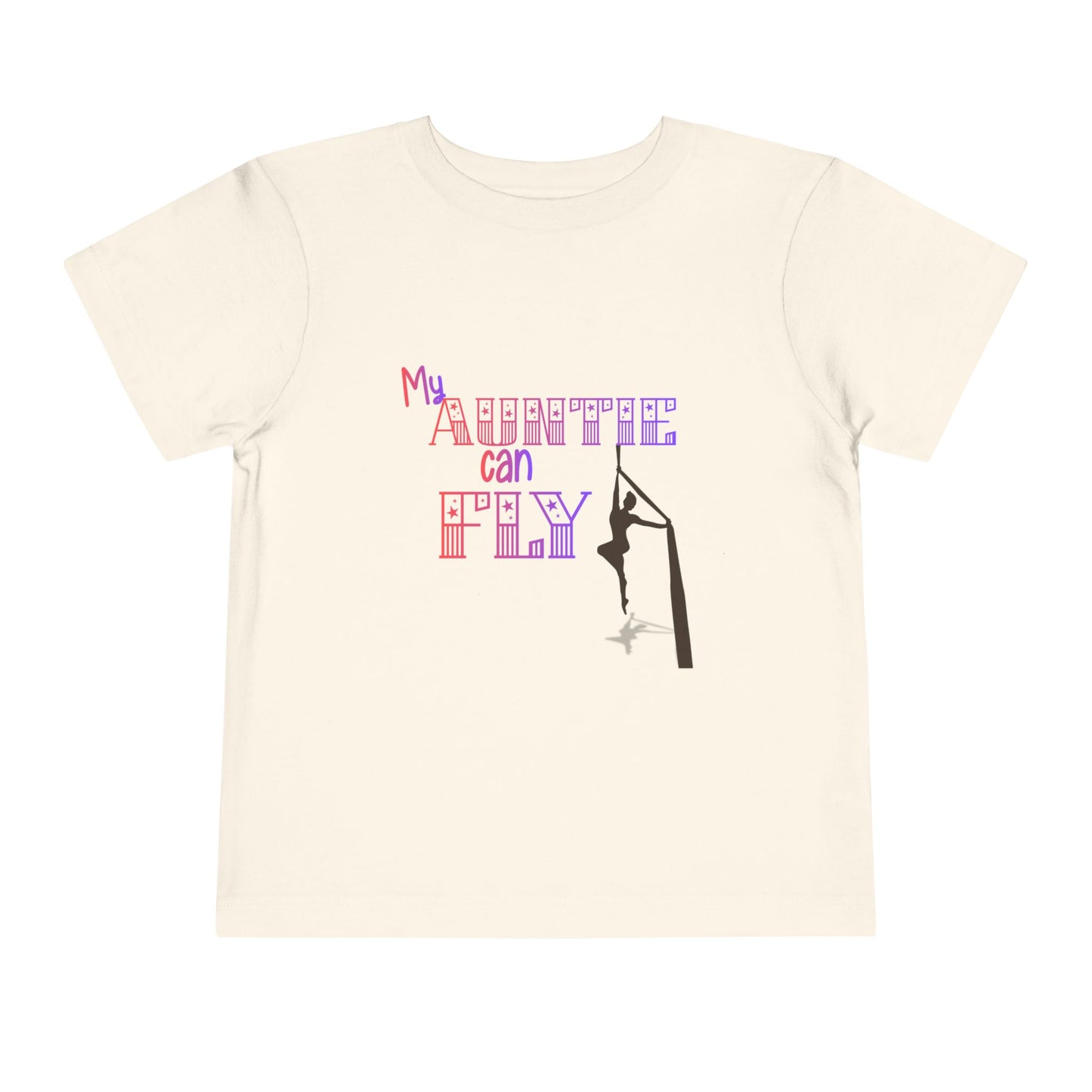 My Auntie Can Fly Aerialist Auntie Gift Toddler T-Shirt