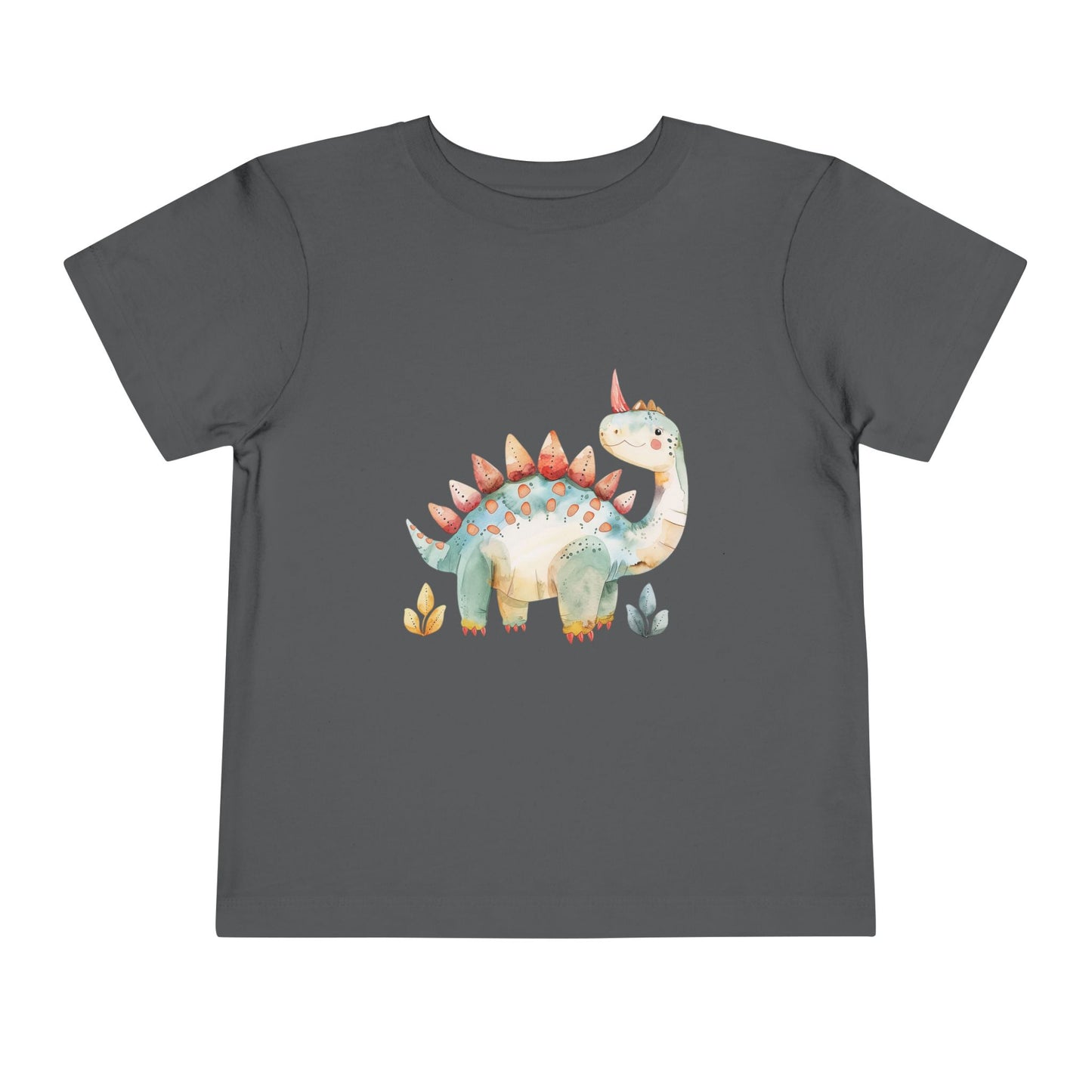 Dinosaur Watercolor Toddler Tee, Cute Dino Shirt, Children's Summer T-Shirt, Baby Birthday Gift, Kid's Fashion
