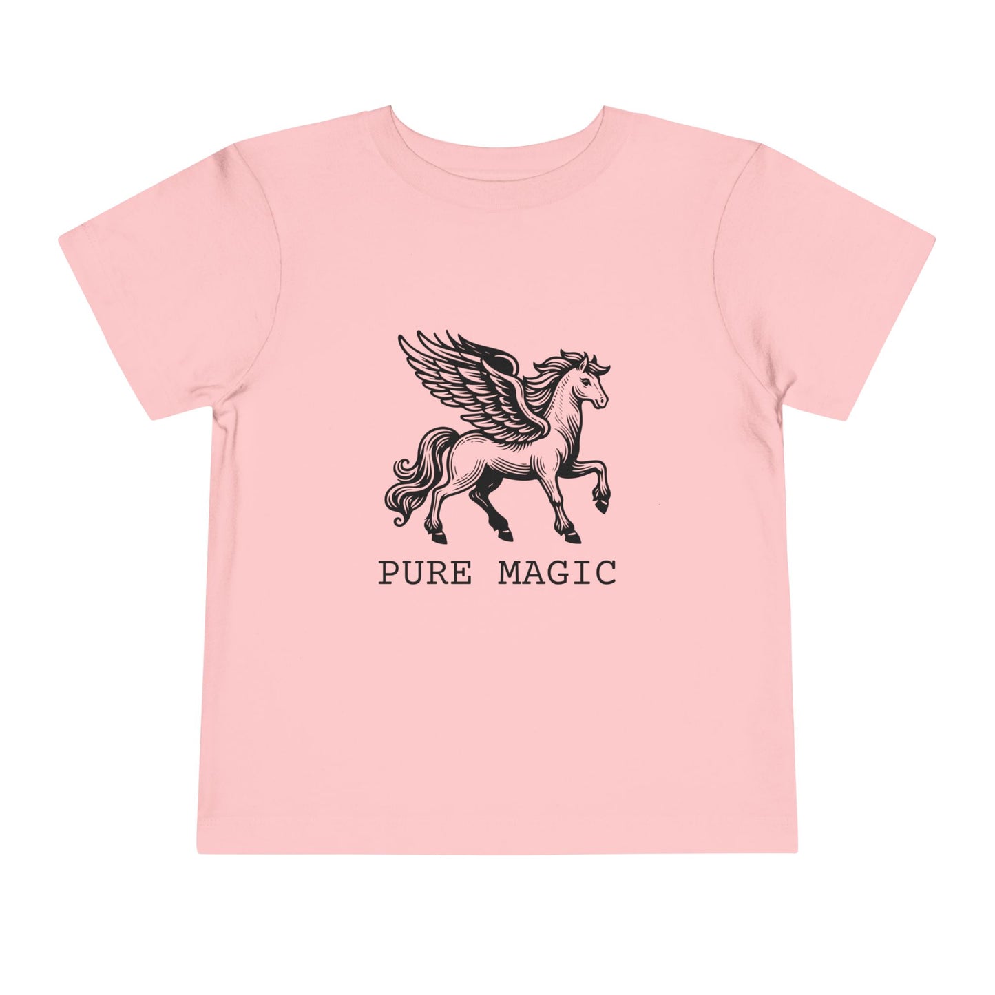 Pure Magic Pegasus Fantasy Toddler Short Sleeve Tee - Bella+Canvas Shirt