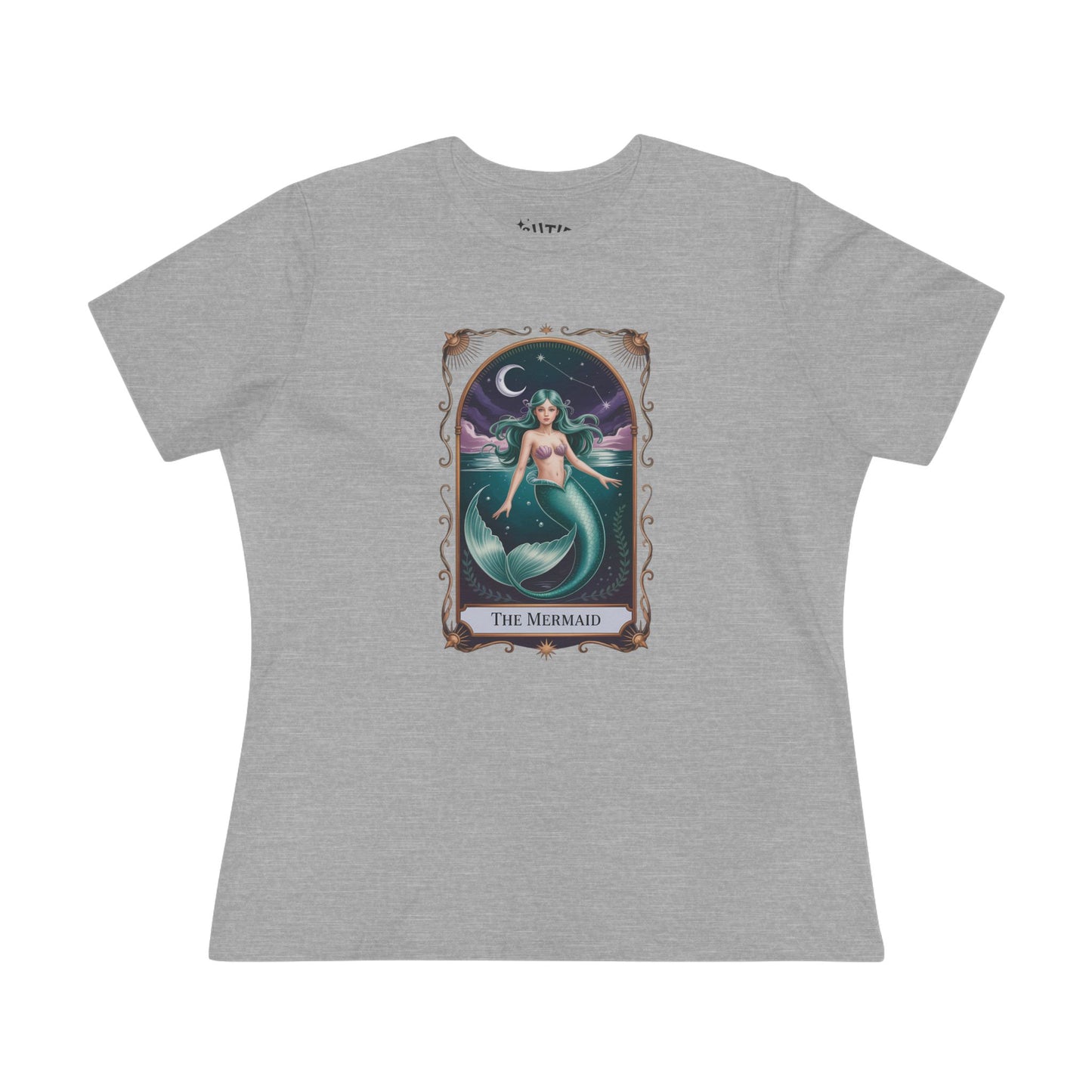 Mermaid Tarot Card Shirt, Women's Tee