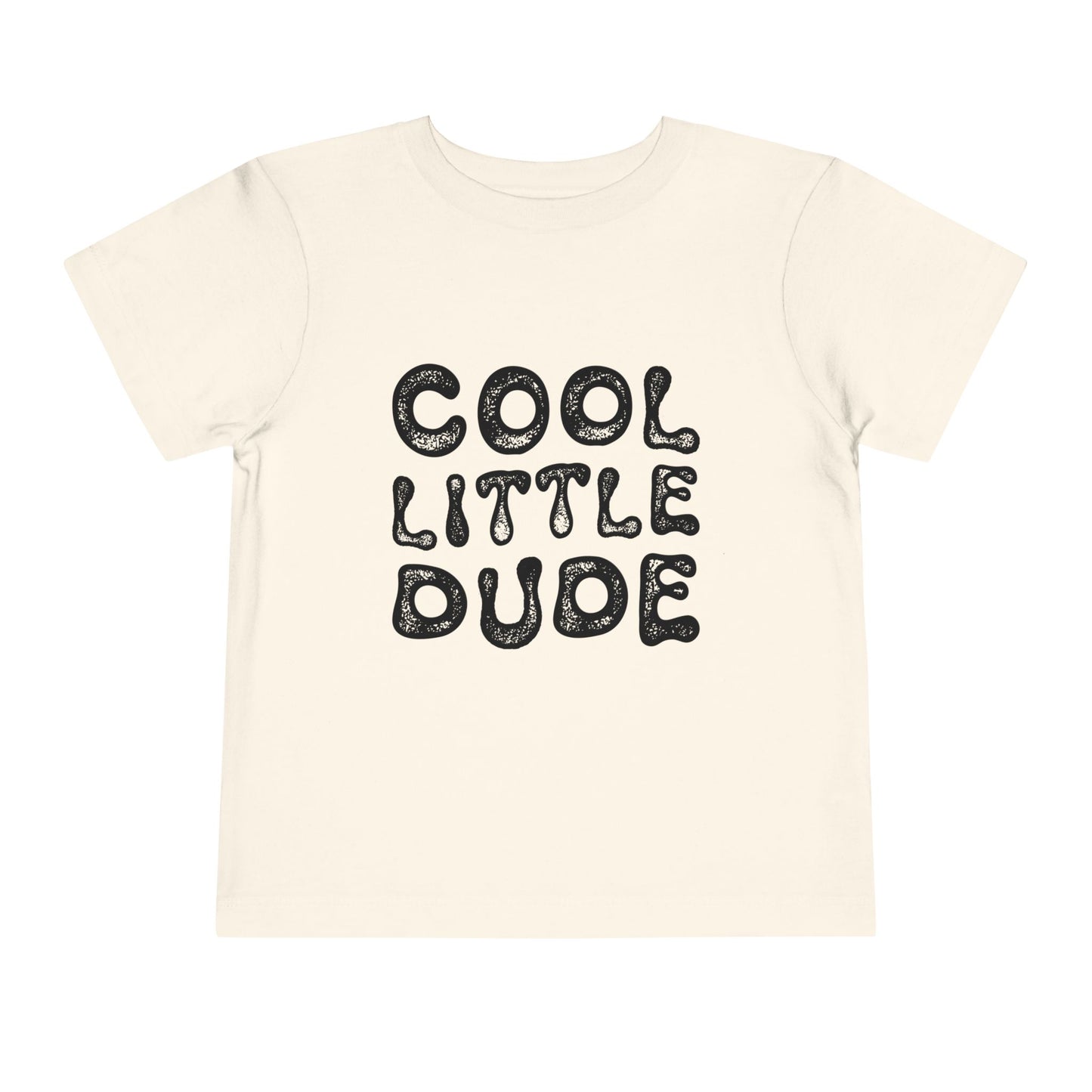 Cool Little Dude Toddler Tee - Retro Design