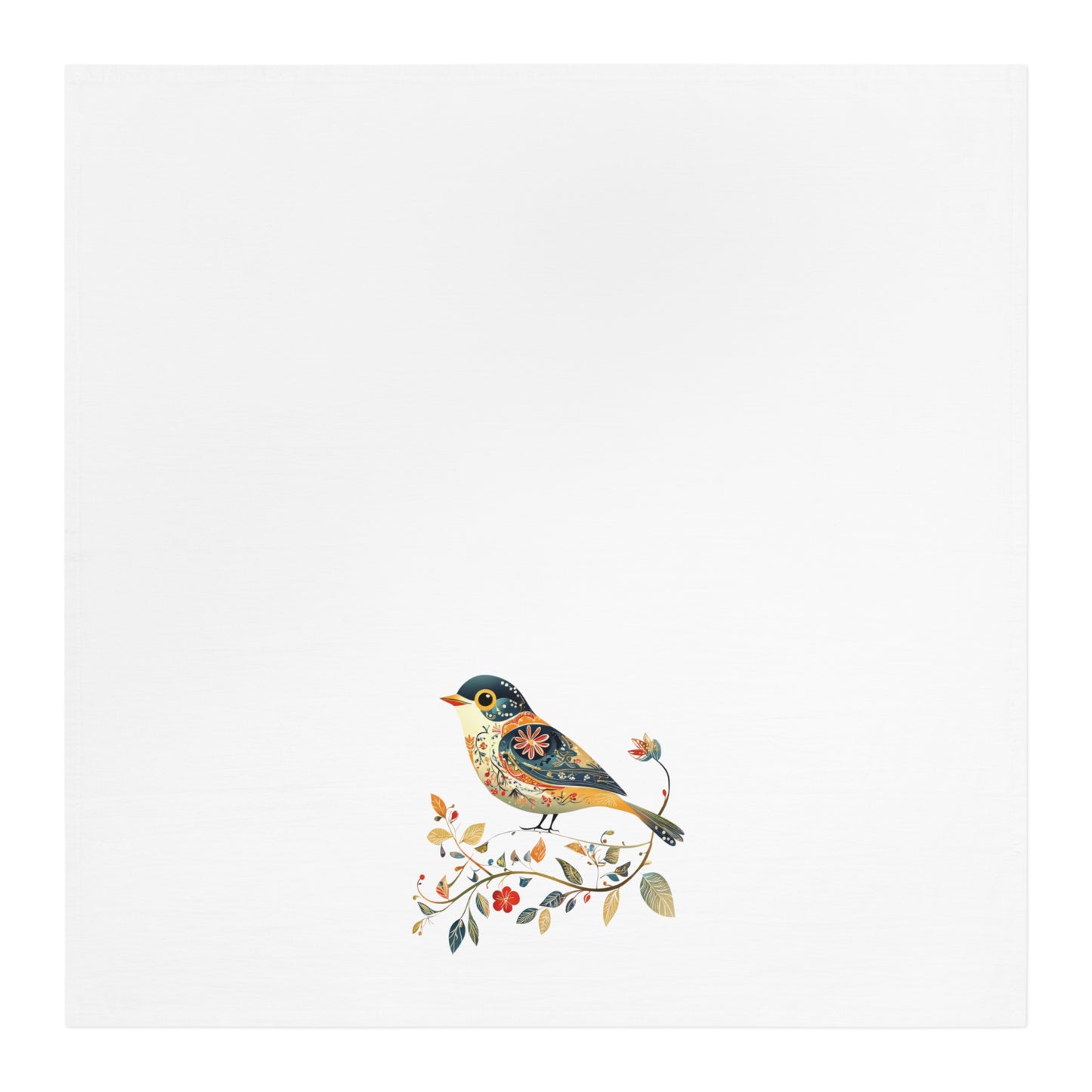 Bird Folk Art Design Tea Towel for Kitchen Decor, Rustic Home Gift, Eco-Friendly Kitchenware, Gift for Bird Lovers, Unique [...]