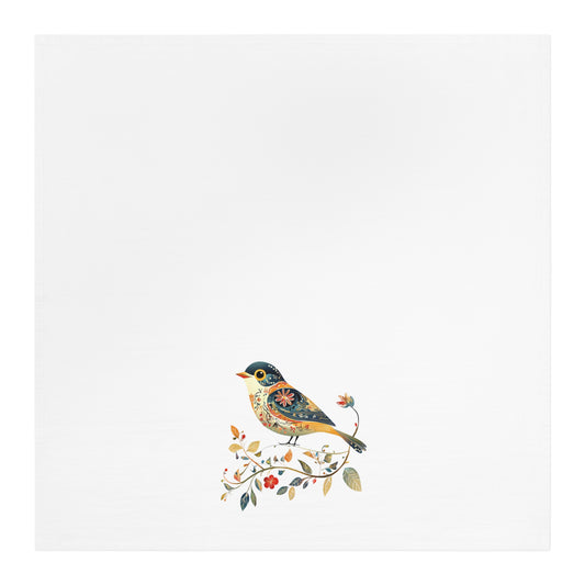Bird Folk Art Design Tea Towel for Kitchen Decor, Rustic Home Gift, Eco-Friendly Kitchenware, Gift for Bird Lovers, Unique [...]