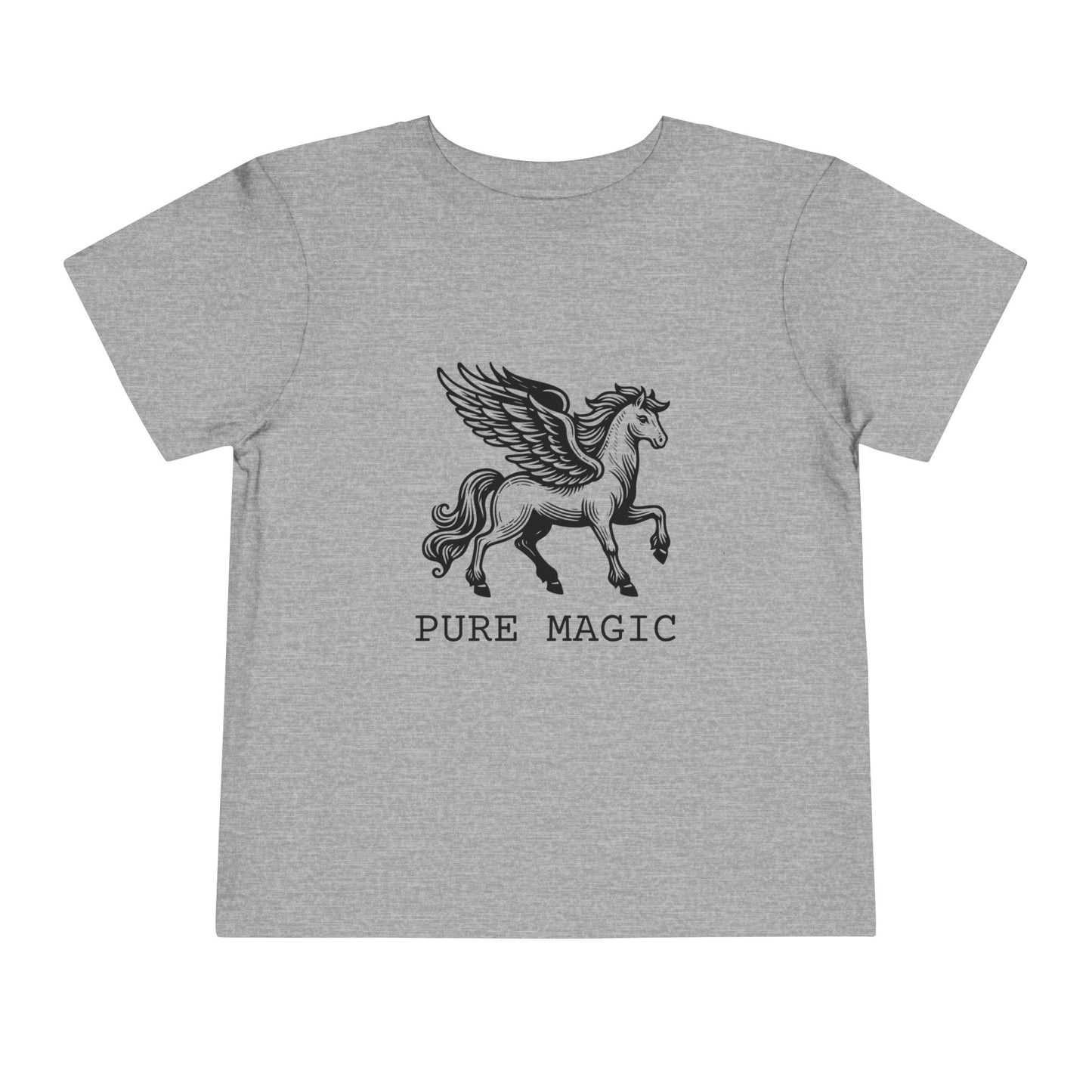 Pure Magic Pegasus Fantasy Toddler Short Sleeve Tee - Bella+Canvas Shirt