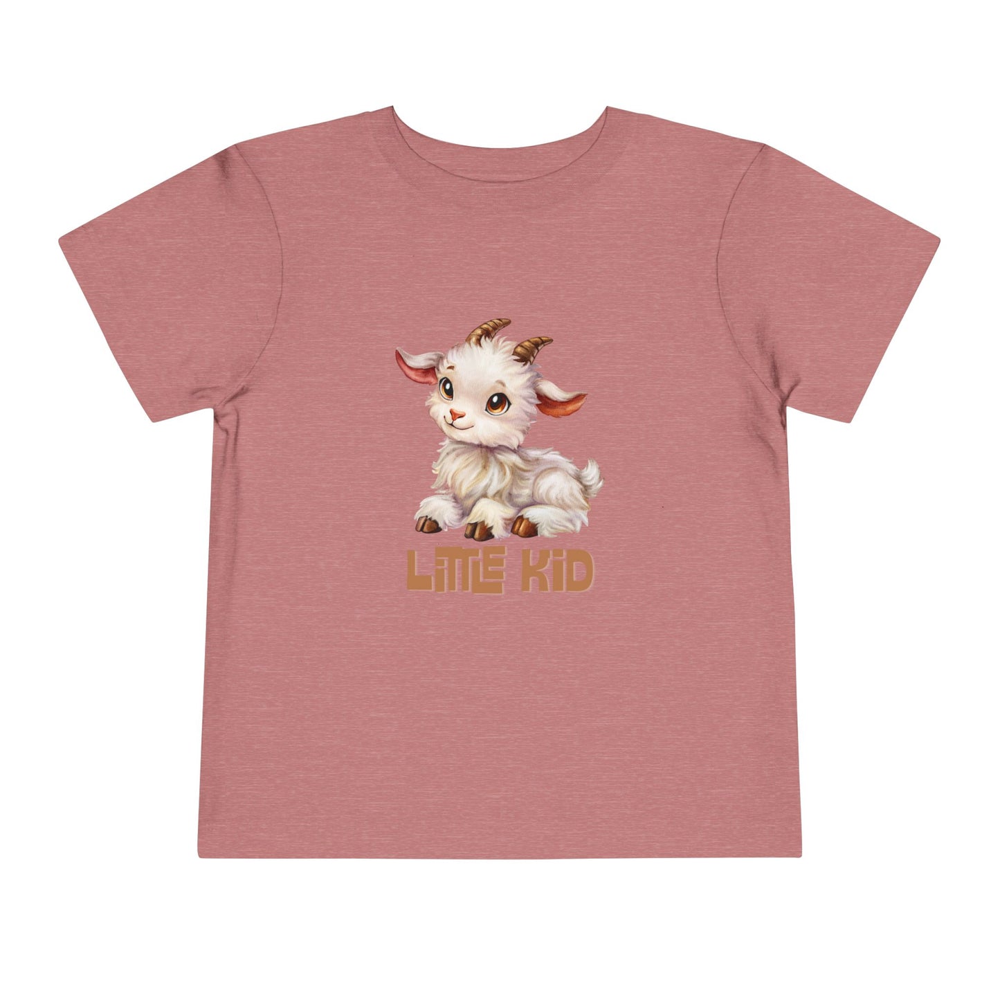 Little Kid Toddler Tee - Baby Goat Pun Shirt - Bella+Canvas - Goat Lover Gift