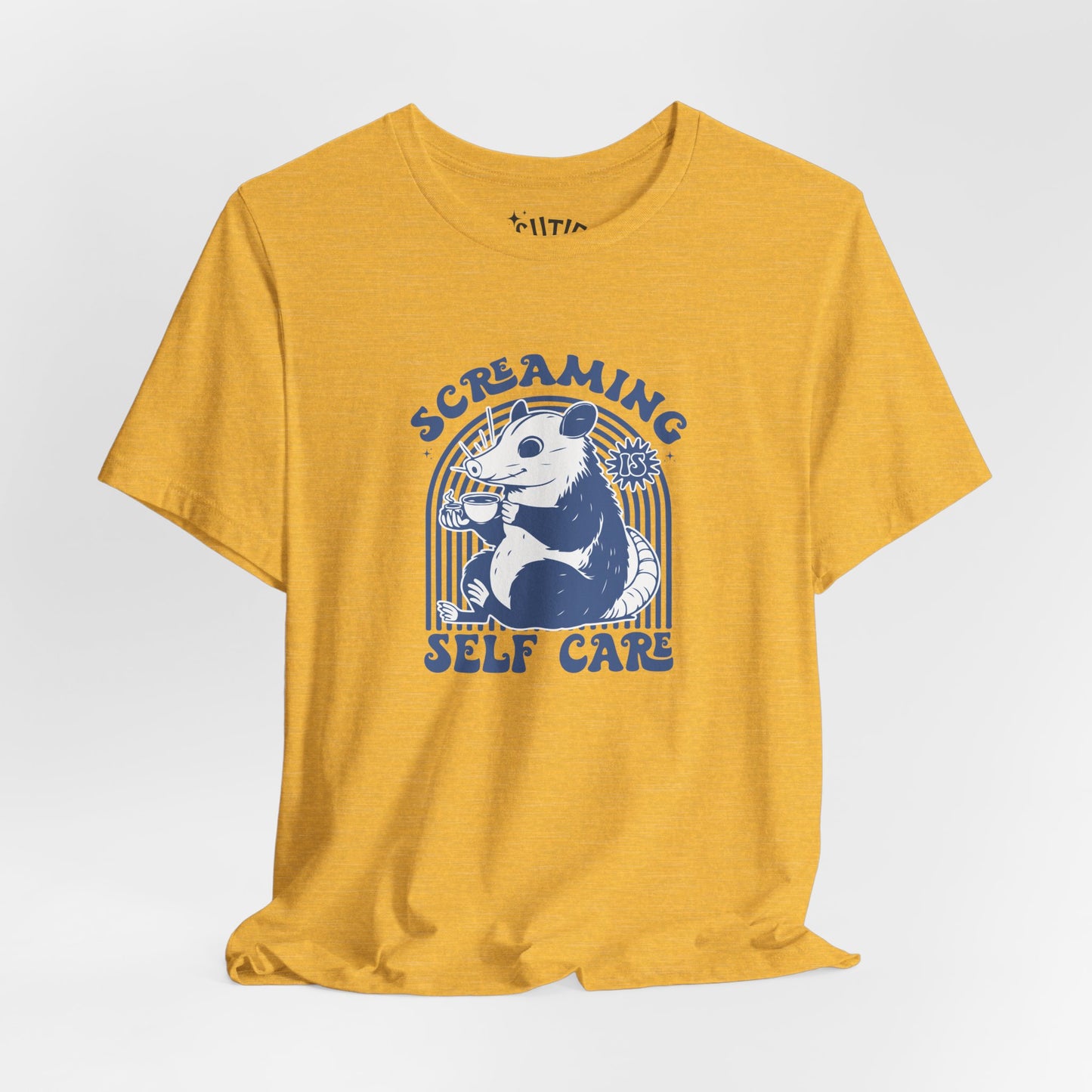Self Care Possum Tee