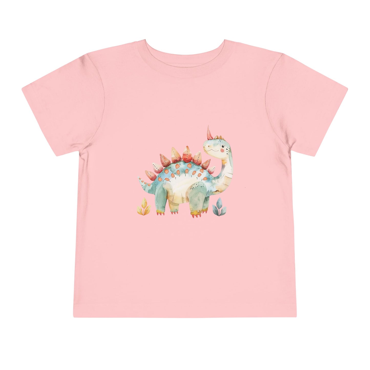 Dinosaur Watercolor Toddler Tee, Cute Dino Shirt, Children's Summer T-Shirt, Baby Birthday Gift, Kid's Fashion