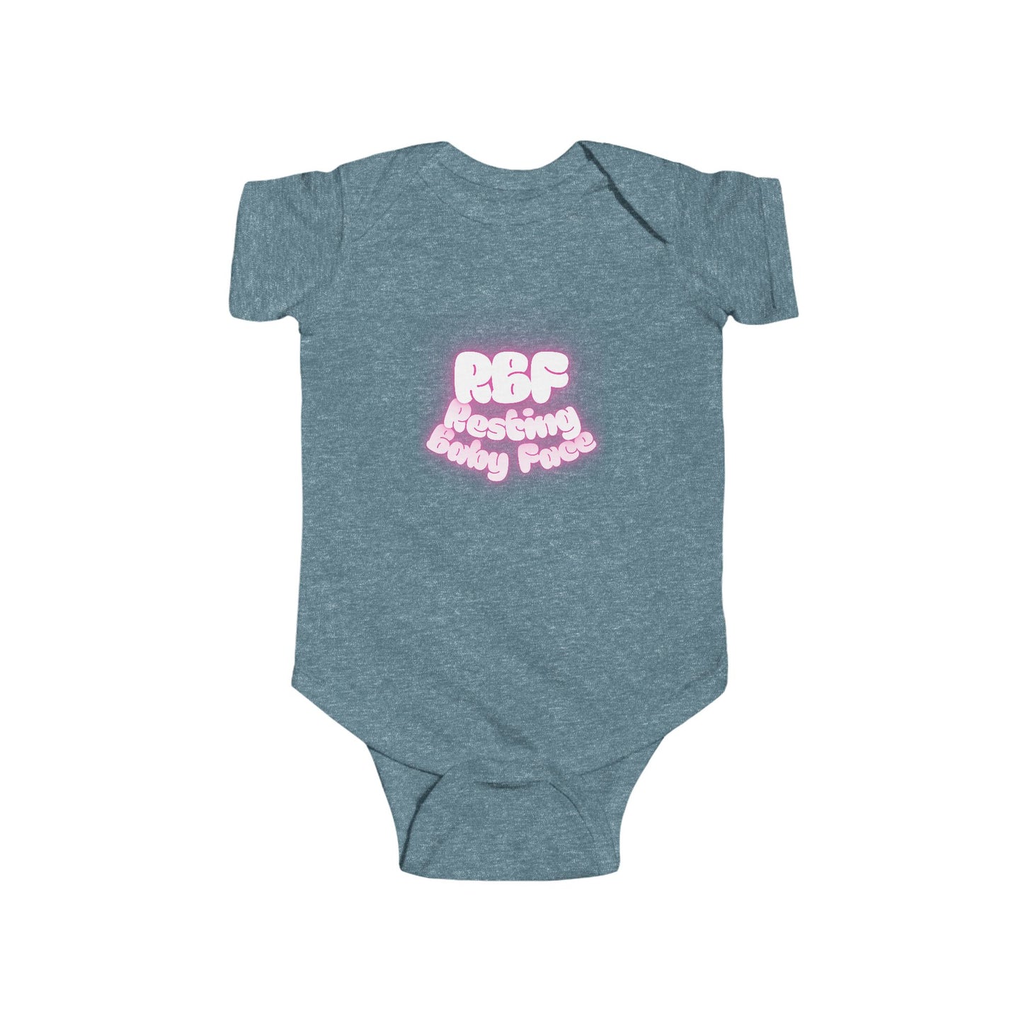 RBF (Resting Baby Face) Funny Infant Bodysuit