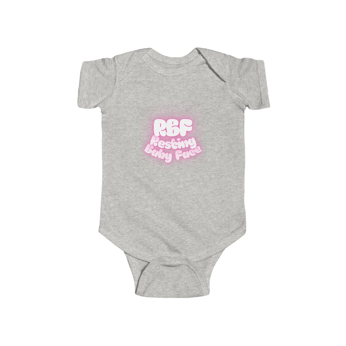 RBF (Resting Baby Face) Funny Infant Bodysuit